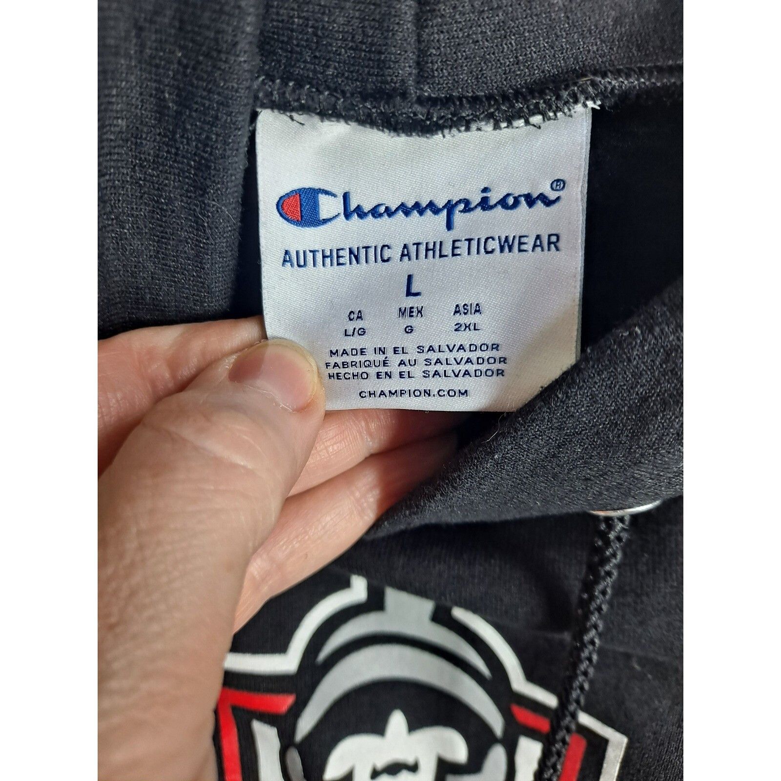 Champion Champion Hoodie East Stroudsburg Warriors Graphic Pullover S Size US L / EU 52-54 / 3 - 5 Thumbnail