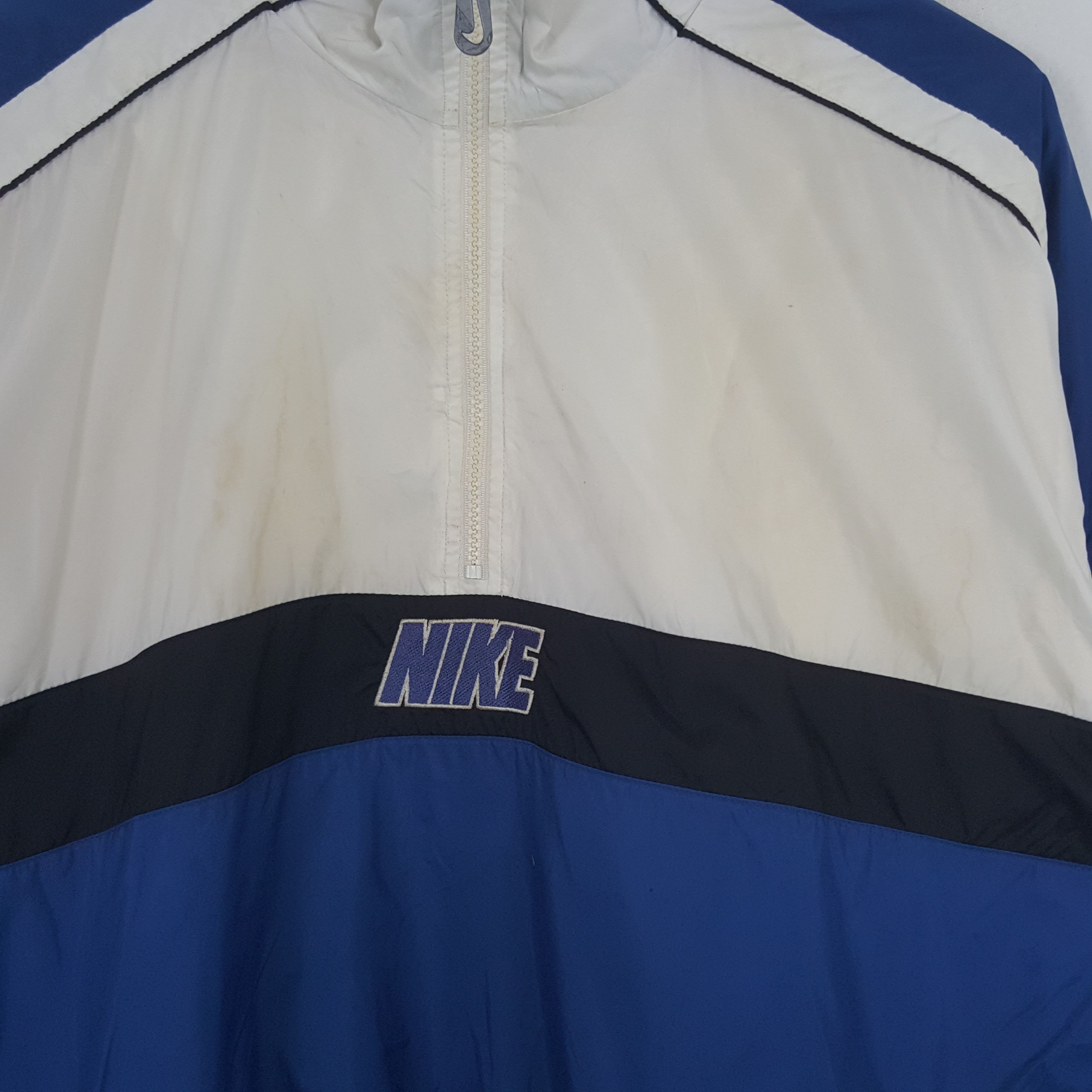 Nike × Vintage Vintage Nike American Sports Half Zipper Jacket Size US XL / EU 56 / 4 - 2 Thumbnail