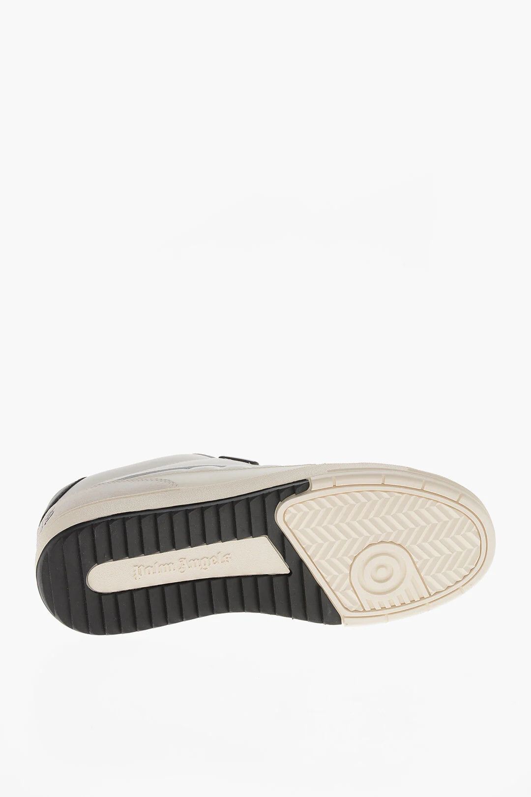 Palm Angels og1mm0326 Leather Low-Top Sneakers in White Size US 11 / IT 41 - 5 Thumbnail