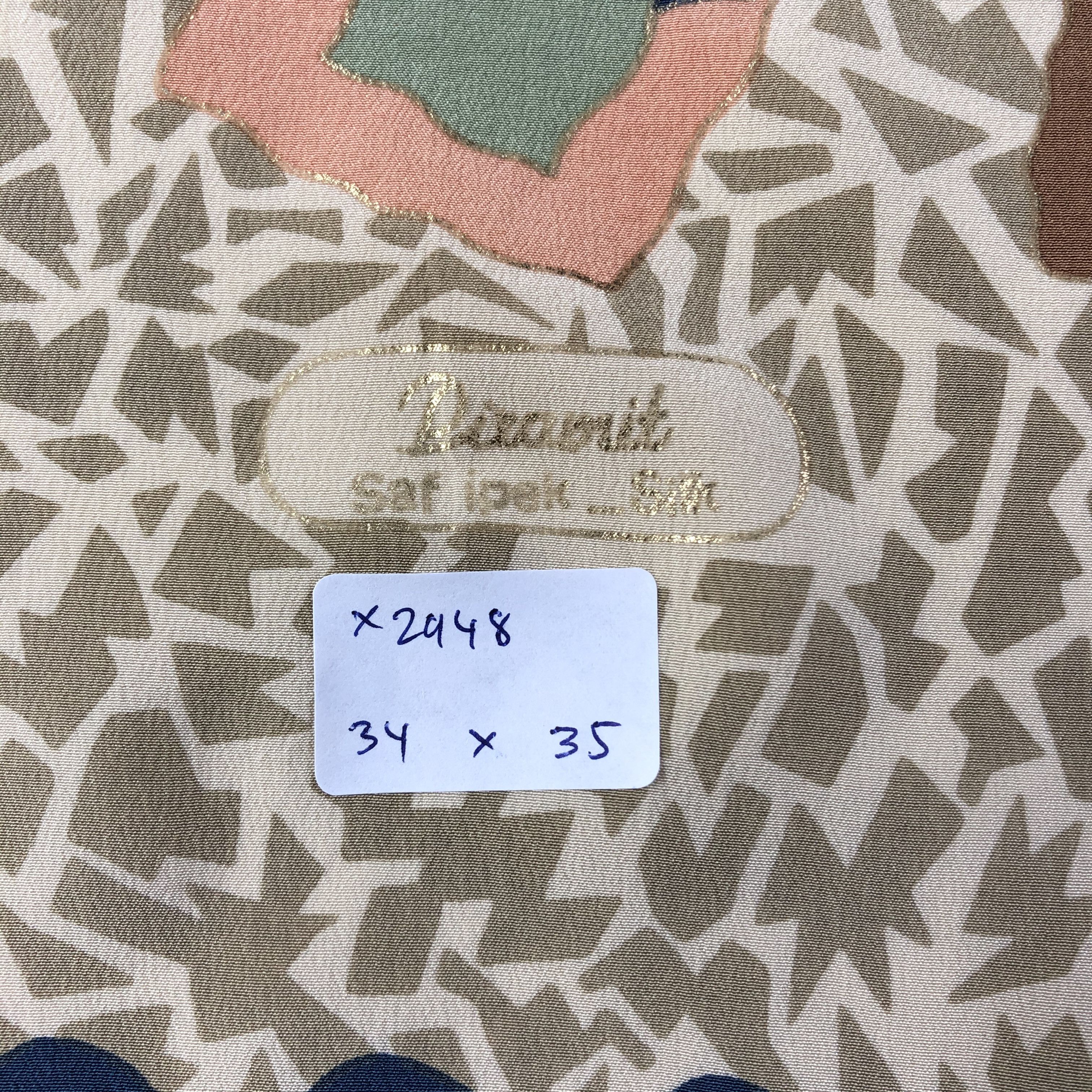 Vintage Vintage Silk Scarf Size ONE SIZE - 6 Thumbnail