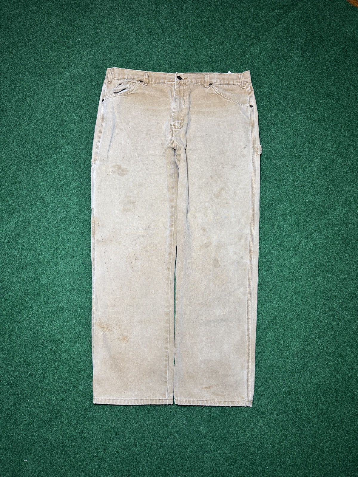 Dickies Y2K Faded Carpenter Grunge Distressed Skater Baggy Pants Size US 38 / EU 54 - 3 Thumbnail