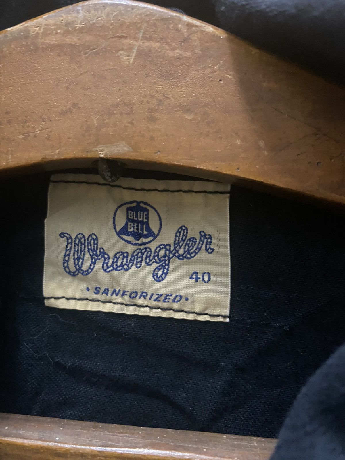 Vintage DISTRESSED WRANGLER DENIM JACKET Size US M / EU 48-50 / 2 - 11 Thumbnail