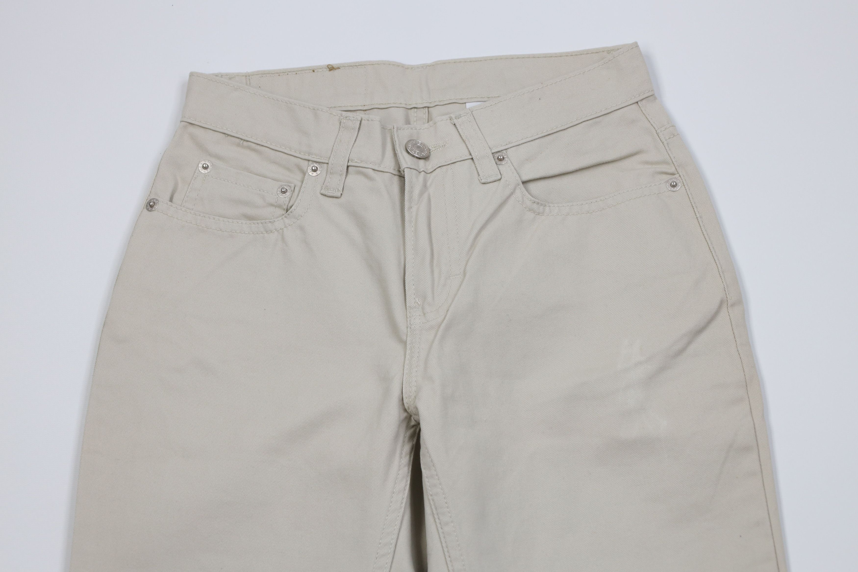 Vintage Deadstock Vintage 90s Streetwear Low Rise Flared Pants Size 24" / US 00 / IT 34 - 2 Thumbnail
