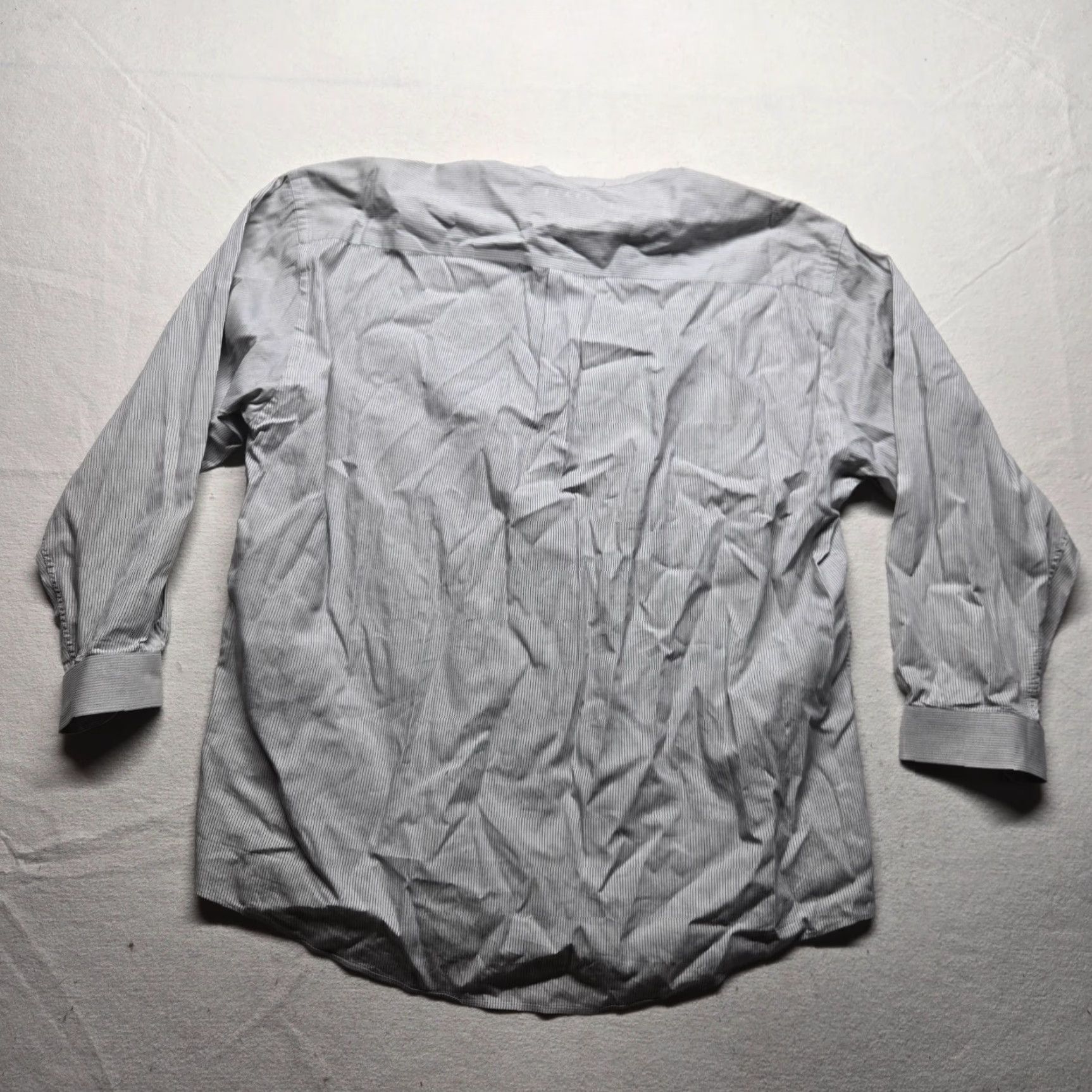 Vintage VINTAGE Vito Rufolo Dress Shirt Oxford Gray 2XL Adult Men 2XL 100% Cotton Solid Long Sleeve Size 48R - 8 Thumbnail