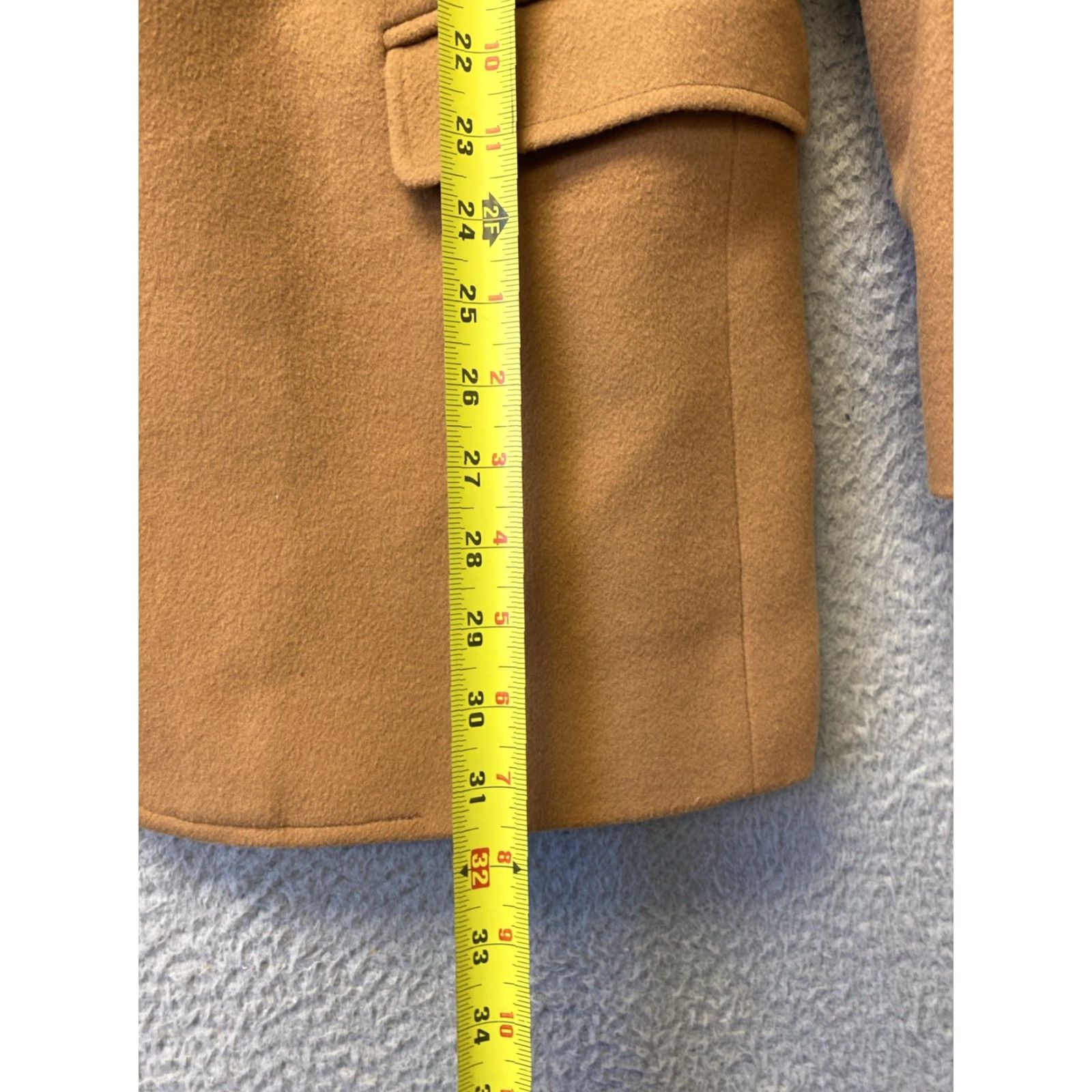 Vintage VINTAGE Winston Men's Blazer Wool Cashmere Camel Size 42 Business Formal Wedding Classic Size 42R - 4 Thumbnail