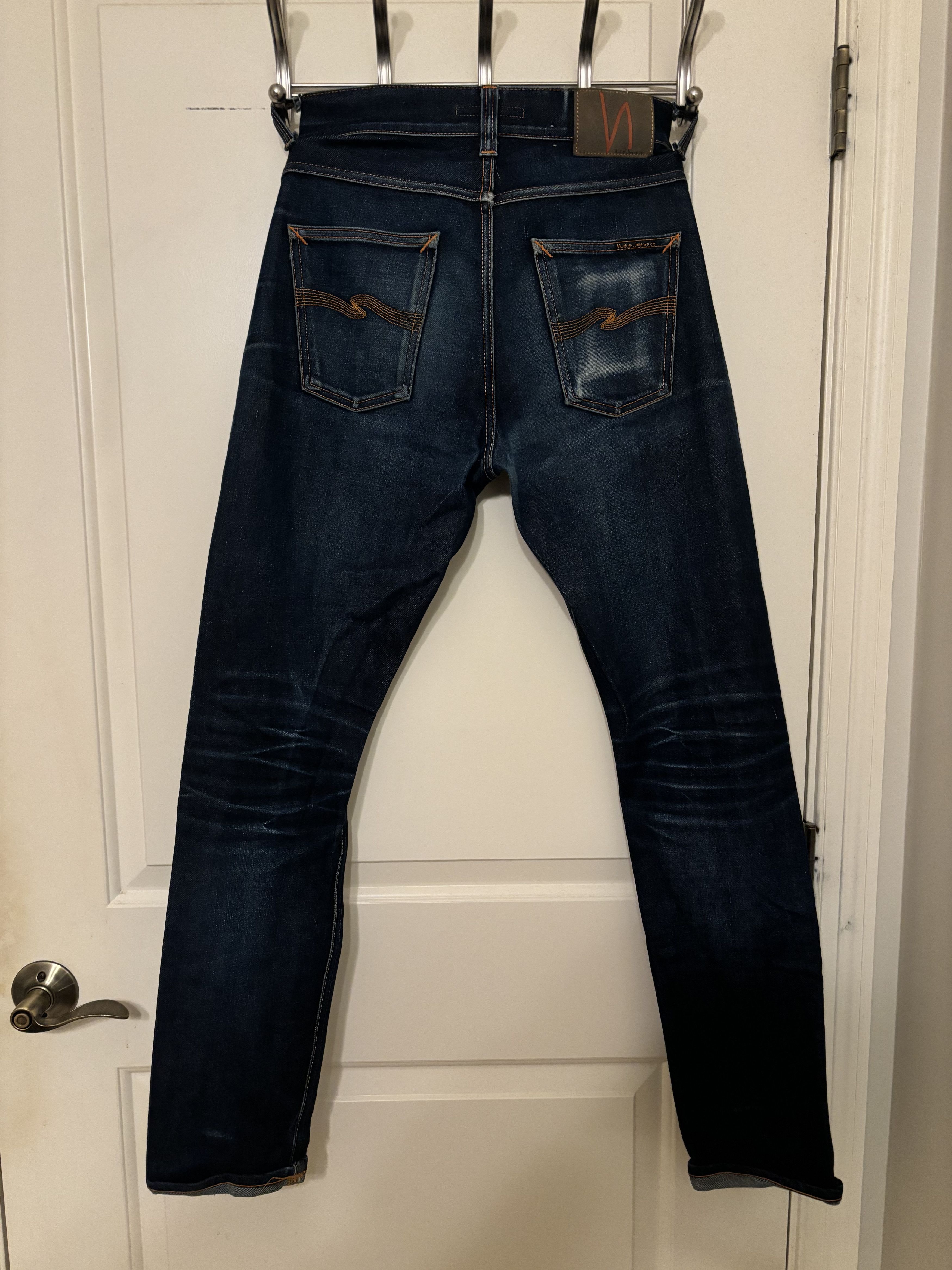 Nudie Jeans Nudie Denim Lean Dean Raw Dry Japan Selvedge Size US 30 / EU 46 - 1 Thumbnail
