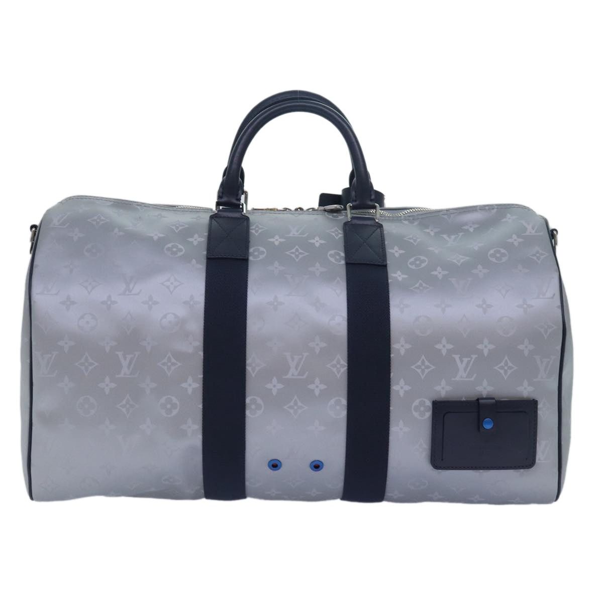 Louis Vuitton LOUIS VUITTON Monogram Satellite Keepall Bandouliere 50 Size ONE SIZE - 13 Thumbnail