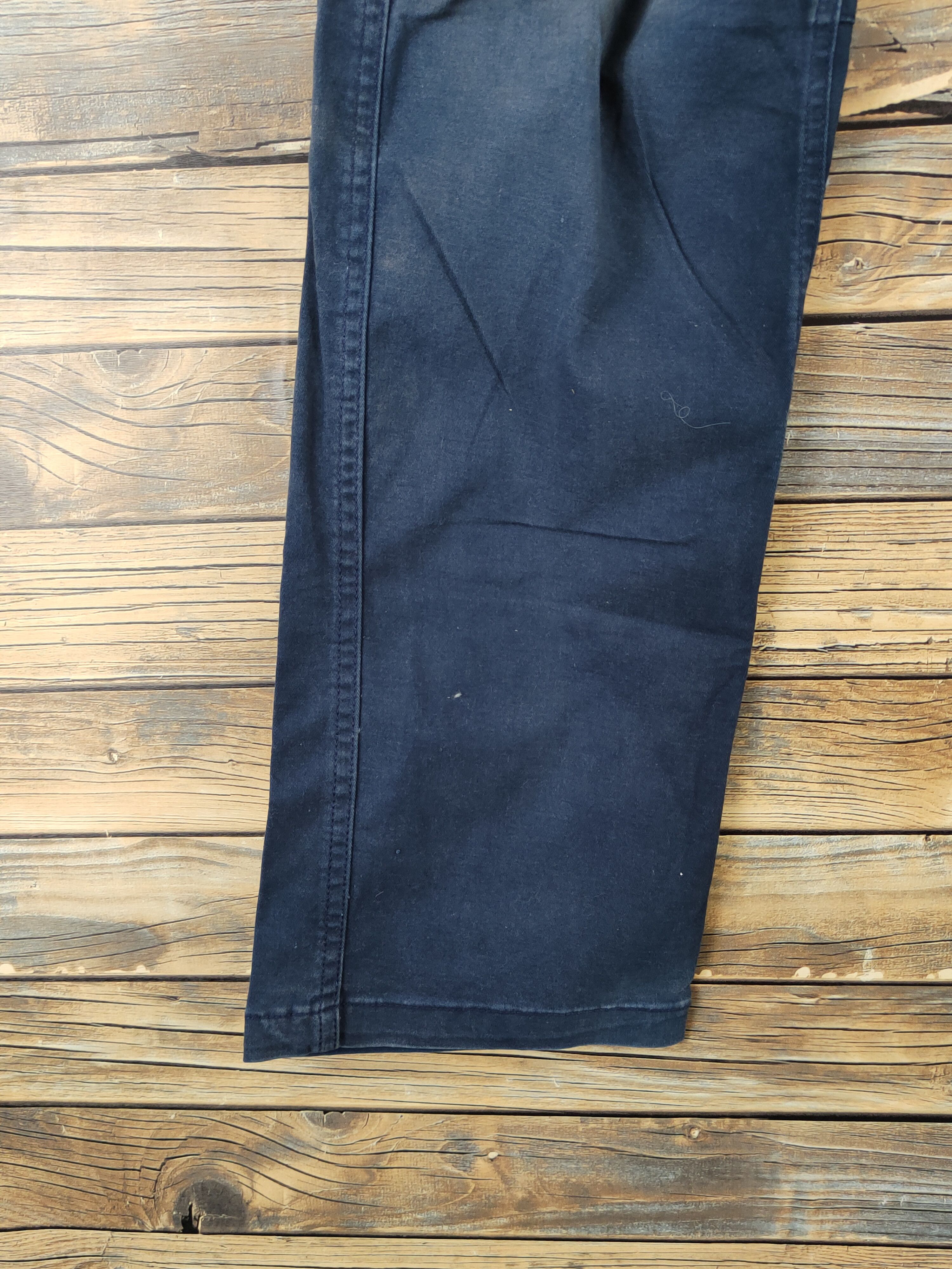 Japanese Brand Geride Navy Multipocket Tactical Cargo Pants #W1313 Size US 32 / EU 48 - 4 Thumbnail