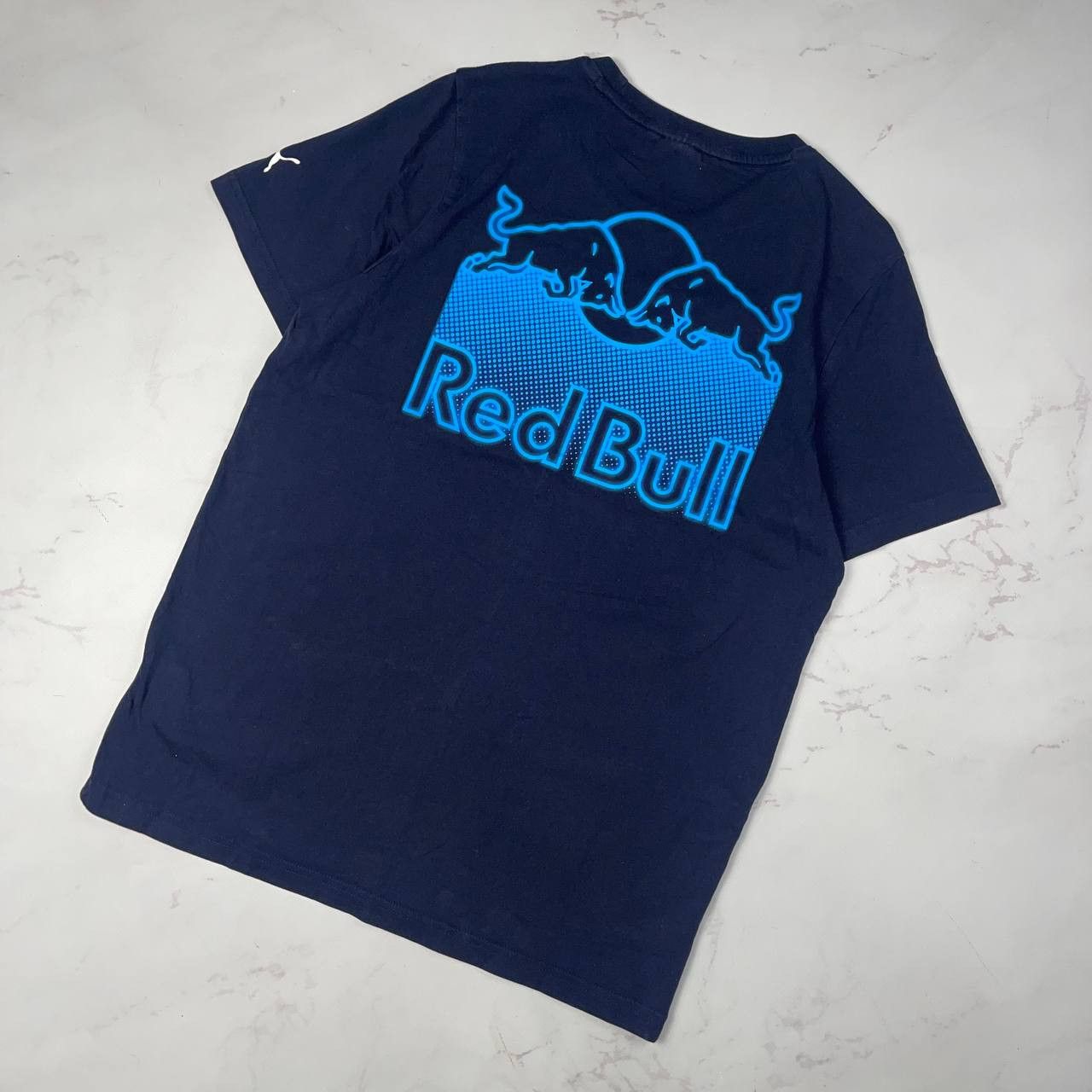 Red Bull Puma Red Bull Big Logo Racing T Shirt Size Medium Cotton Size US M / EU 48-50 / 2 - 1 Thumbnail