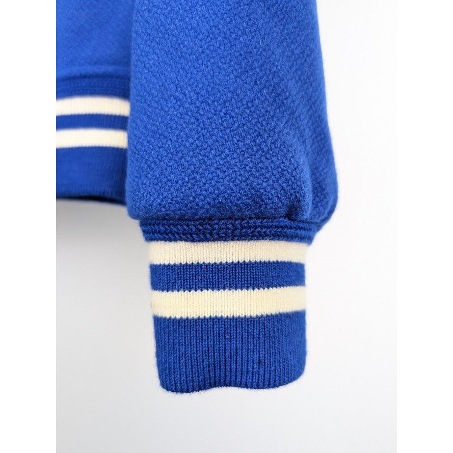 Saint Laurent Paris o1rshd1 Teddy Jacket in Blue Size US S / EU 44-46 / 1 - 10 Thumbnail