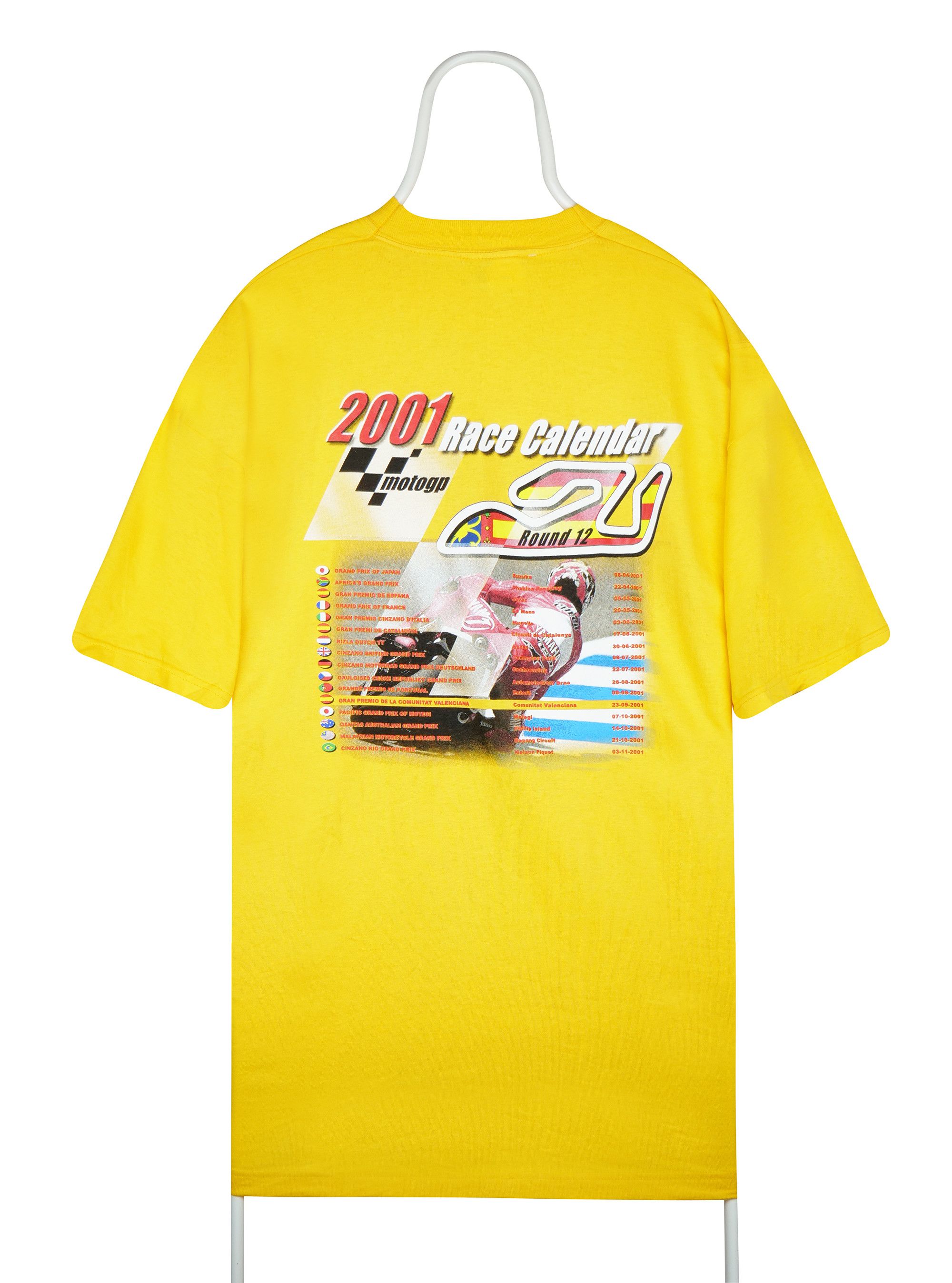 Vintage MotoGP vintage 2001 year t-shirt Size US XL / EU 56 / 4 - 2 Thumbnail