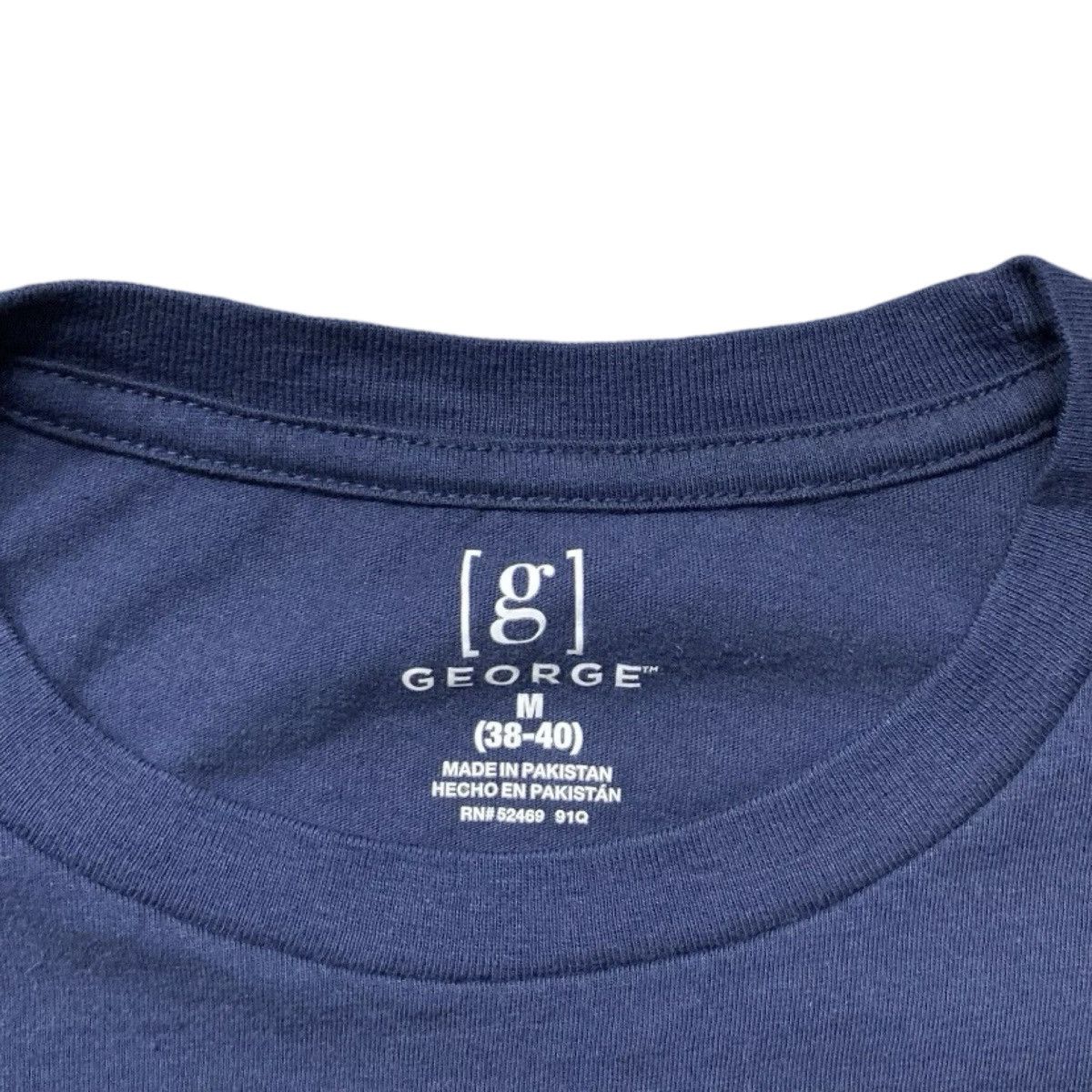George George Blue Long Sleeve T Shirt Size Medium Size US M / EU 48-50 / 2 - 3 Thumbnail