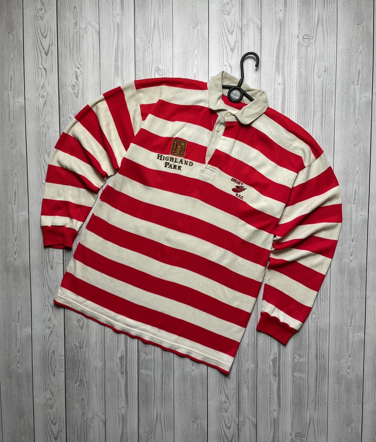 Vintage Vintage Rugby jersey jersey Highland Park Orkney size XL Size US XL / EU 56 / 4 - 2 Thumbnail