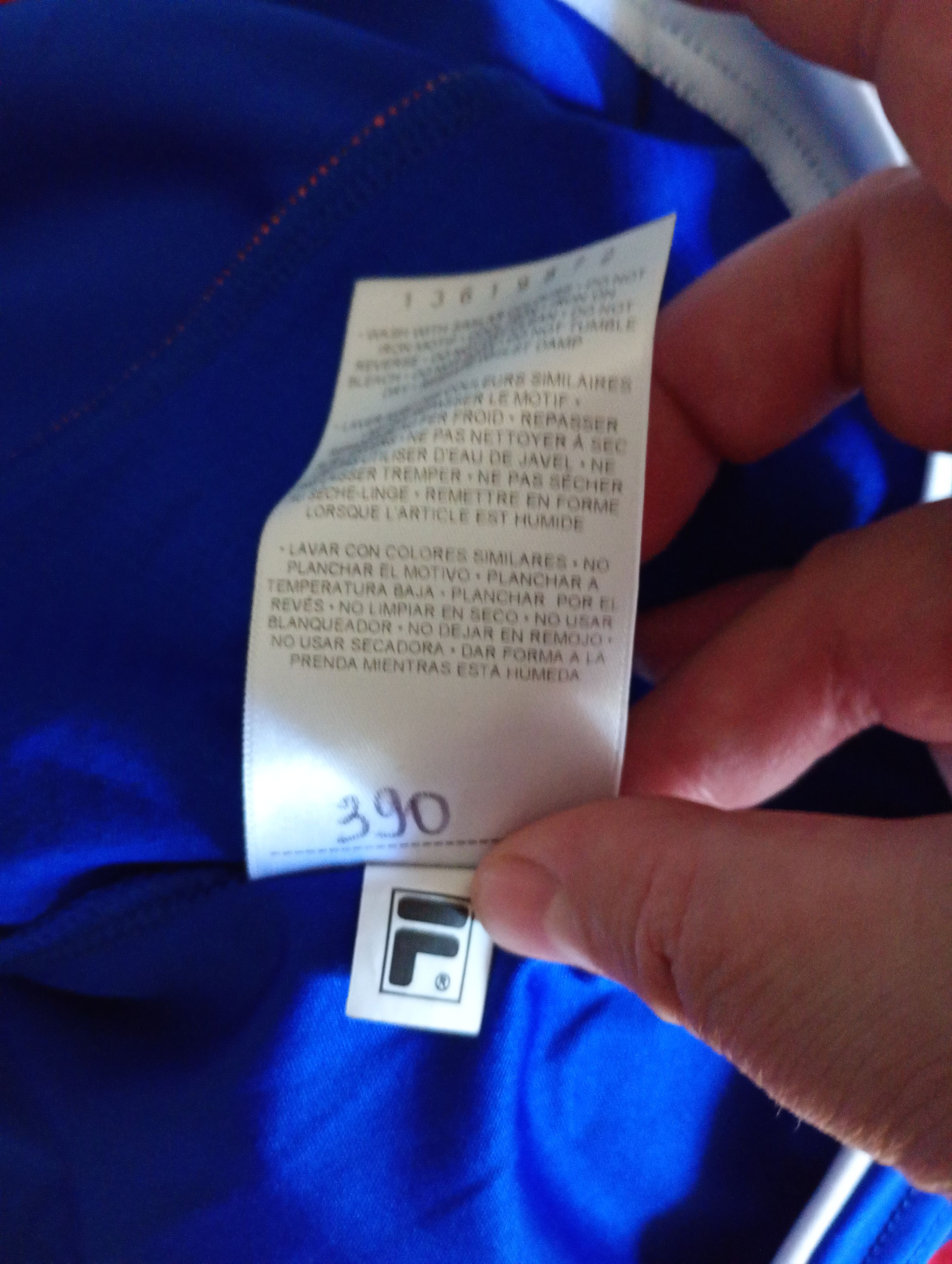 Fila Fila Oldham Athletic FC Home Jersey 2013-2014 Size US M / EU 48-50 / 2 - 18 Thumbnail