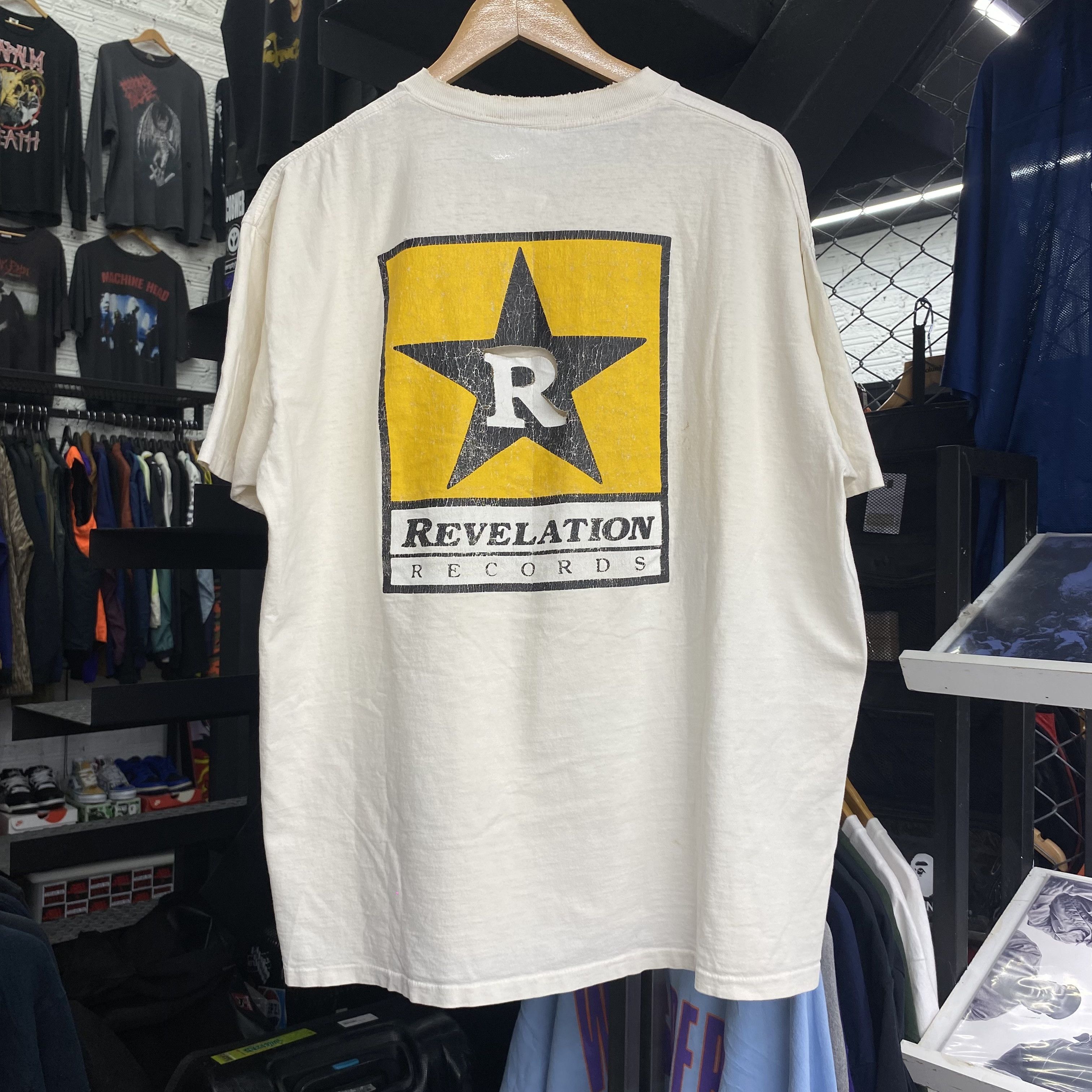 Band Tees YOUTH OF TODAY GO VEGETERIAN Revelation Records Rare Size US XL / EU 56 / 4 - 4 Thumbnail