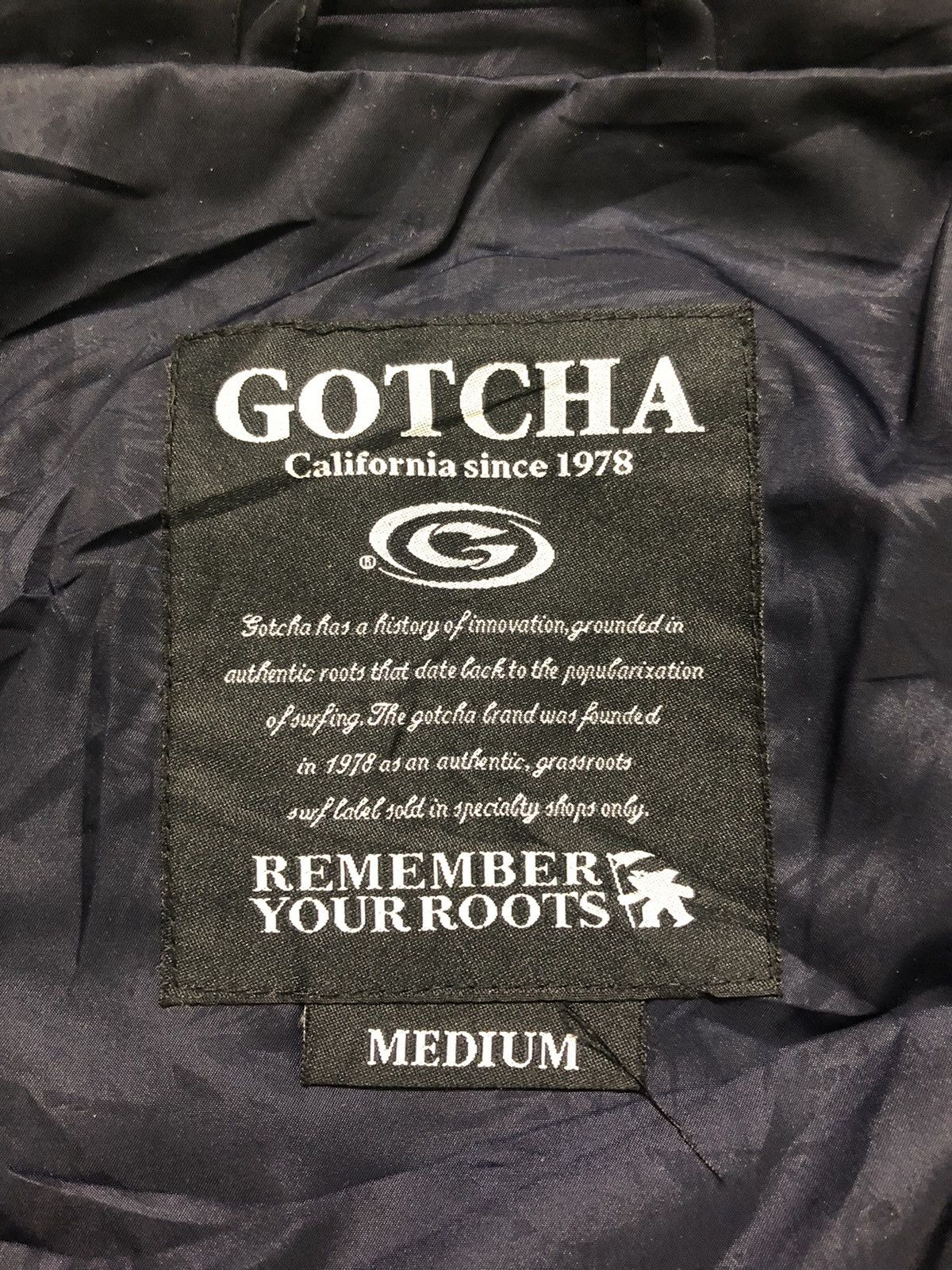 Gotcha × Vintage Vintage Gotcha Skate Big Logo Embroidery Jacket Size US M / EU 48-50 / 2 - 10 Thumbnail
