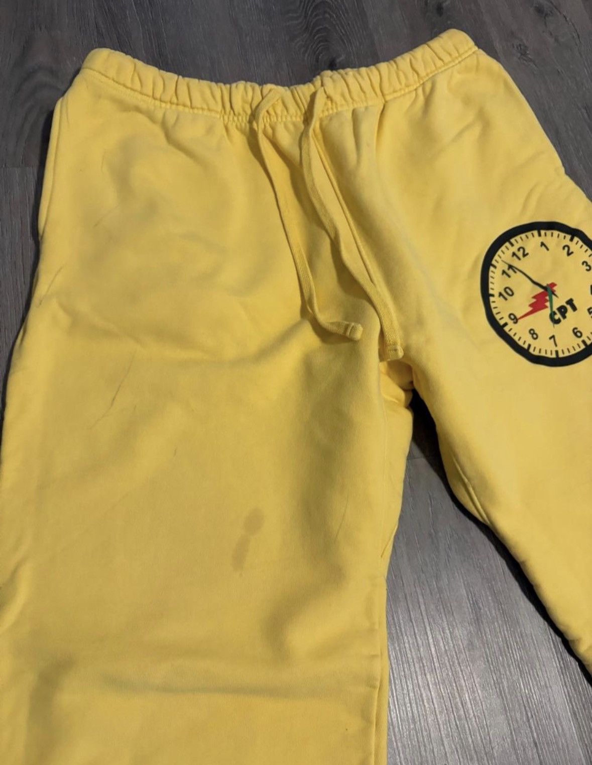 DENIM TEARS RARE denim tears yellow and black sweatpants Size US 34 / EU 50 - 3 Thumbnail
