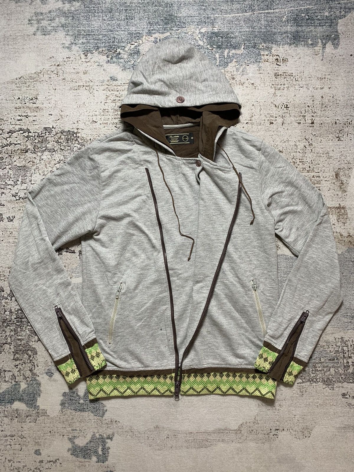 GOA G.O.A Styled Asymmetric Hoodies Archive Size US M / EU 48-50 / 2 - 2 Thumbnail