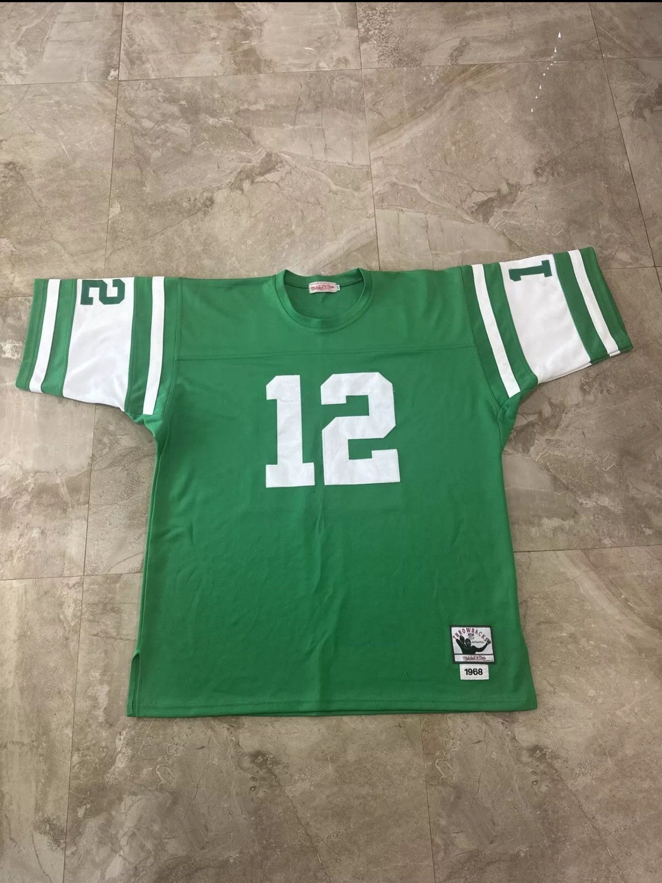 Mitchell & Ness × NFL Vintage Mitchell & Ness 1968 New York Jets Joe Namath 12 Size US XXL / EU 58 / 5 - 3 Thumbnail