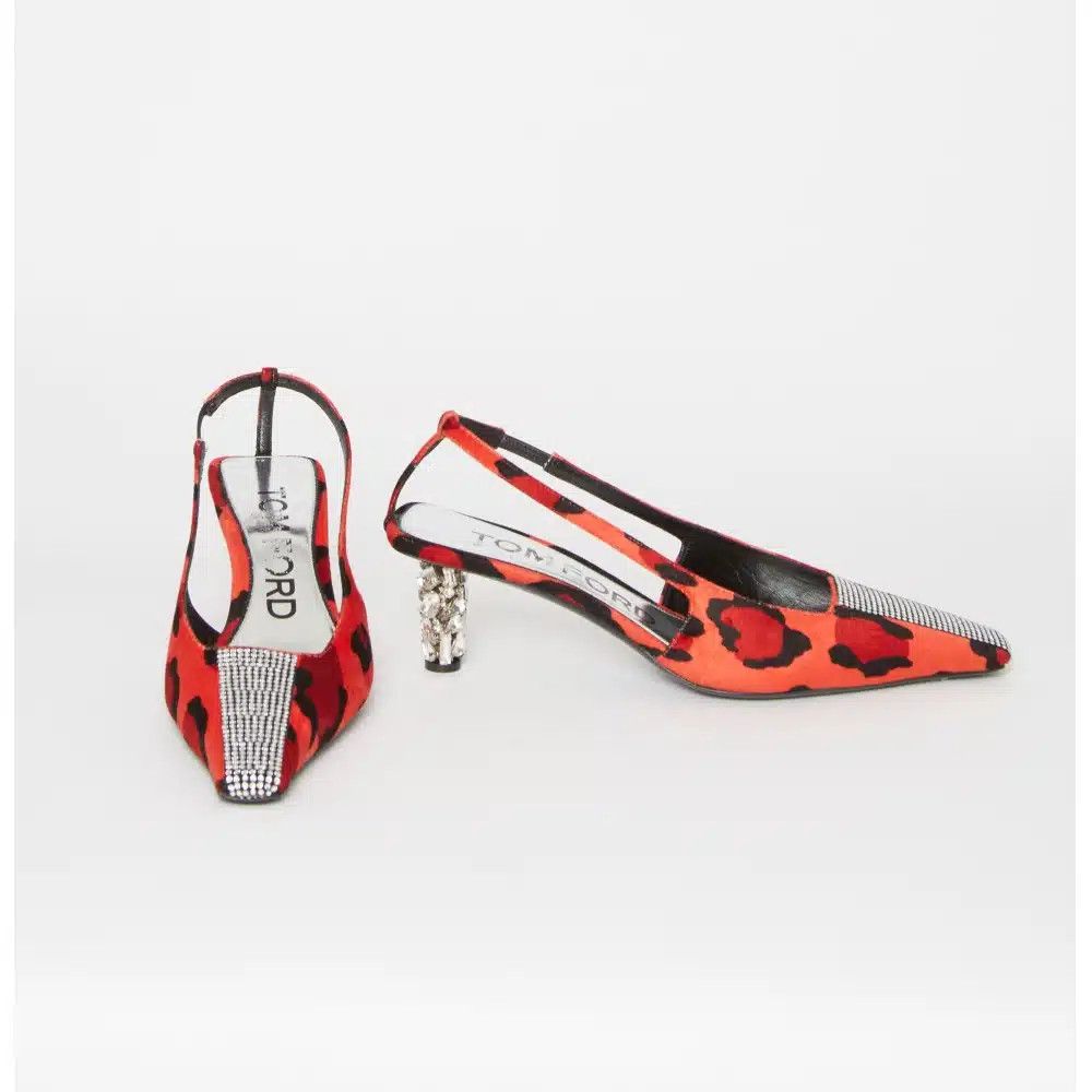 Tom Ford o1loc1c1124 W2358 Slingback Pumps in Multicolor Size US 9.5 / IT 39.5 - 3 Thumbnail