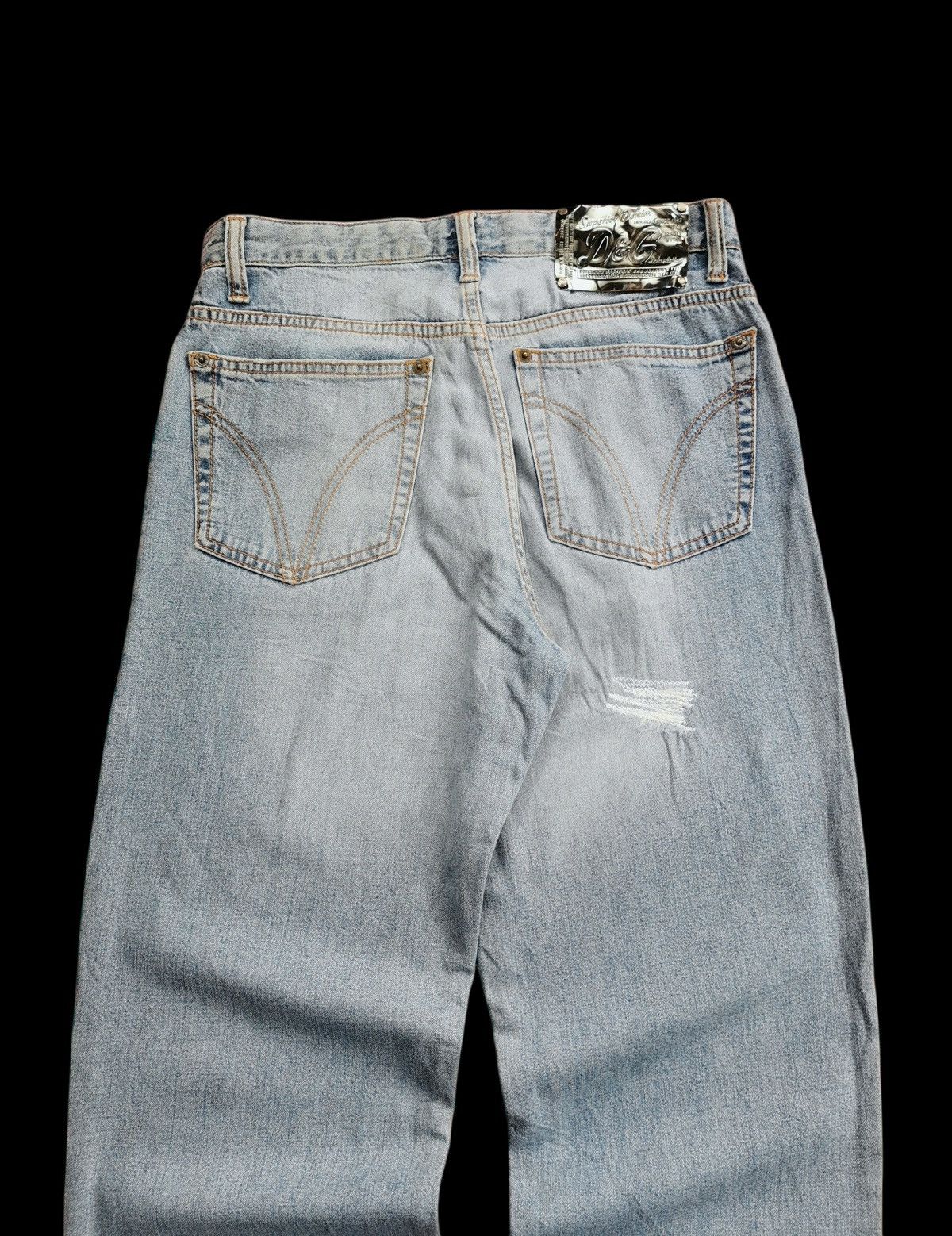Dolce & Gabbana Vintage Dolce Gabbana Distressed Jeans Size US 30 / EU 46 - 2 Thumbnail