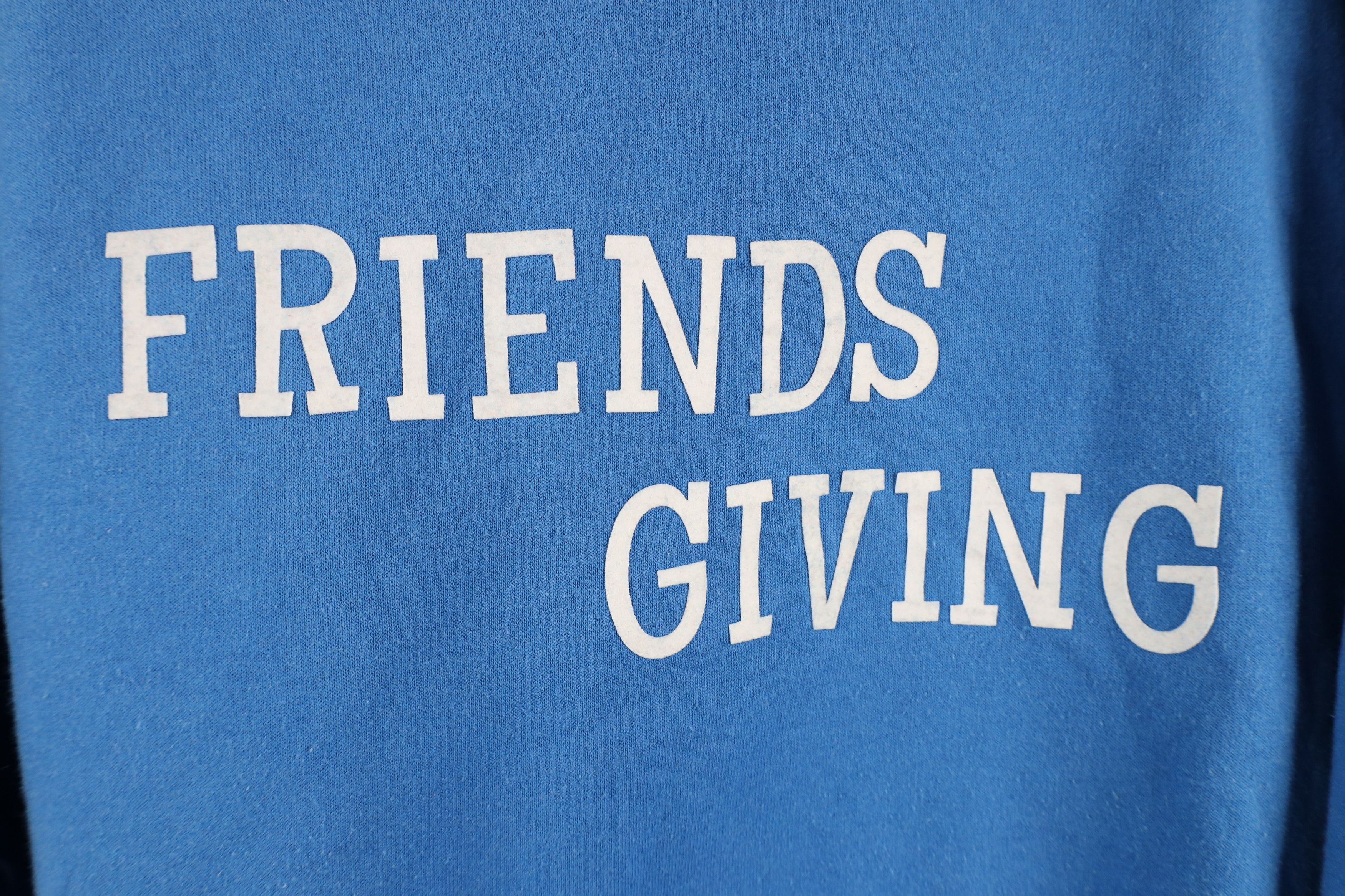Champion × Vintage Vintage 90s Champion Spell Friends Giving Hoodie Sweatshirt Size US S / EU 44-46 / 1 - 4 Thumbnail