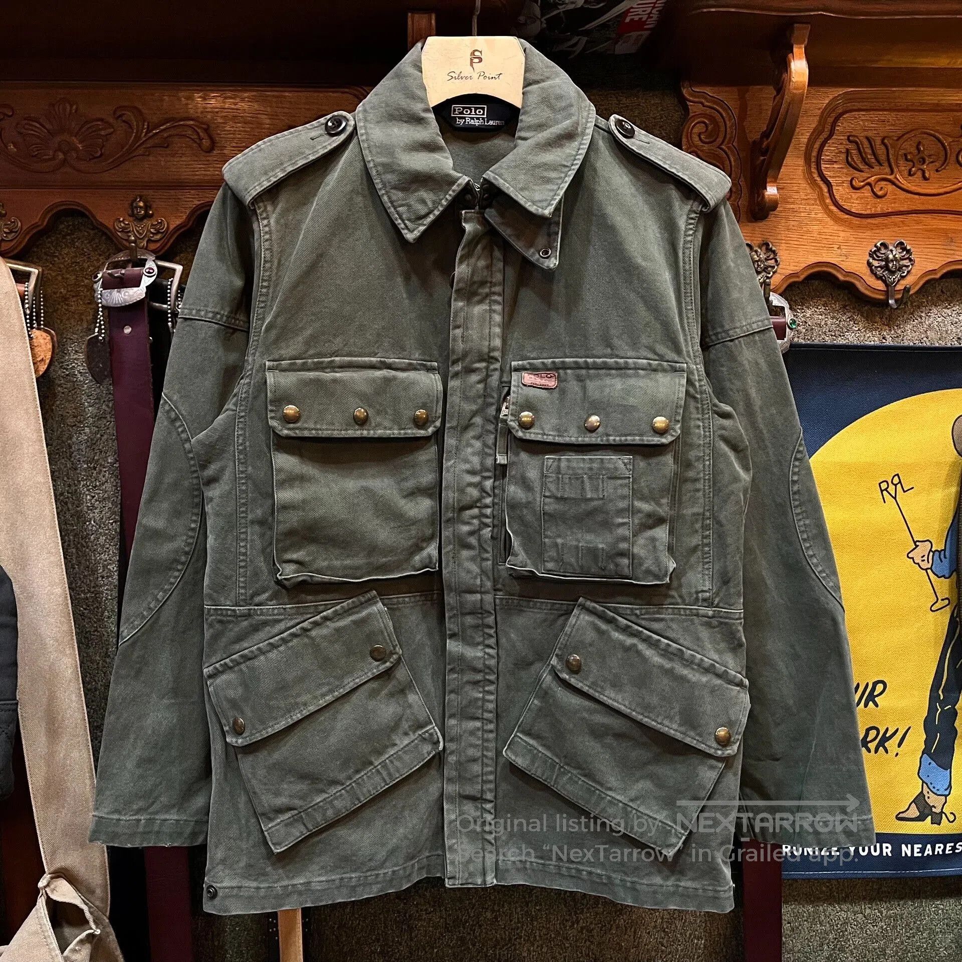 RRL Ralph Lauren vintage ralph lauren military utility jacket. Size US M / EU 48-50 / 2 - 1 Thumbnail