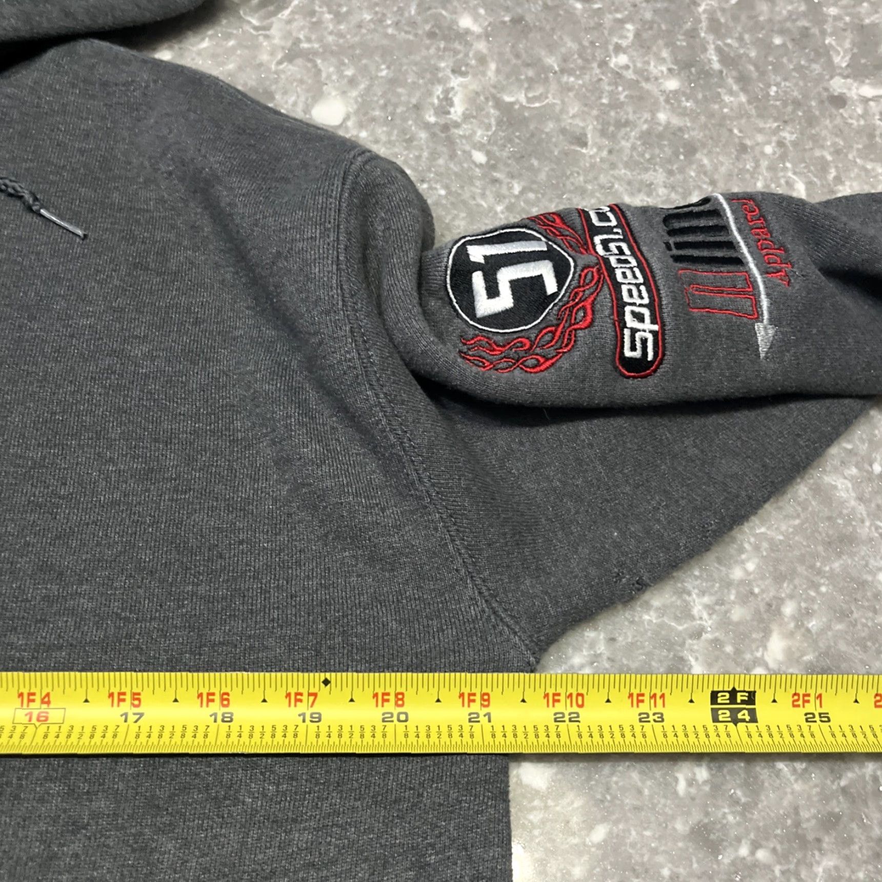 Carhartt VINTAGE Carhartt Hoodie Mens S Pullover Hooded Sweatshirt Gray Hughes Motorsports 14 Size US S / EU 44-46 / 1 - 7 Thumbnail