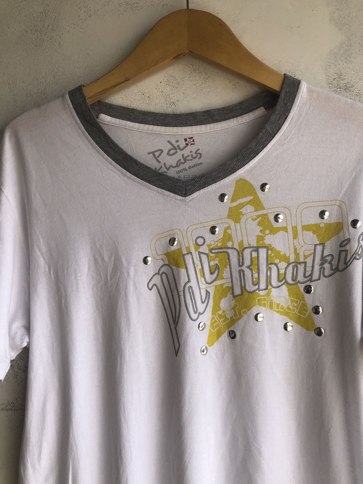 If Six Was Nine Japanese Poem Studded Tshirt Rock Punk Style Tee Size US L / EU 52-54 / 3 - 4 Thumbnail