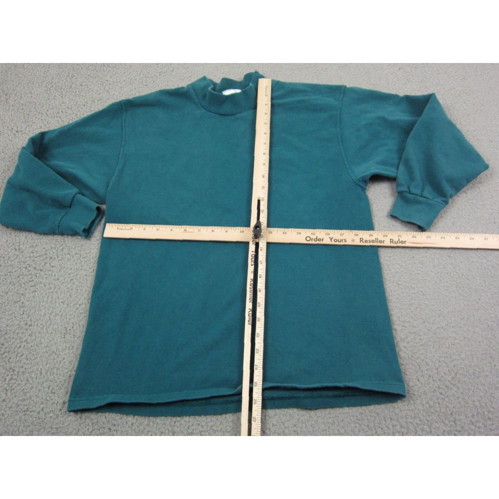 Tultex Vintage Tultex Shirt Women's Medium Blue Mock Neck Cotton T-Shirt * User: Vintage Tultex Shirt Women's Medium Blue Mock Neck T-Shirt * Size M / US 6-8 / IT 42-44 - 6 Thumbnail
