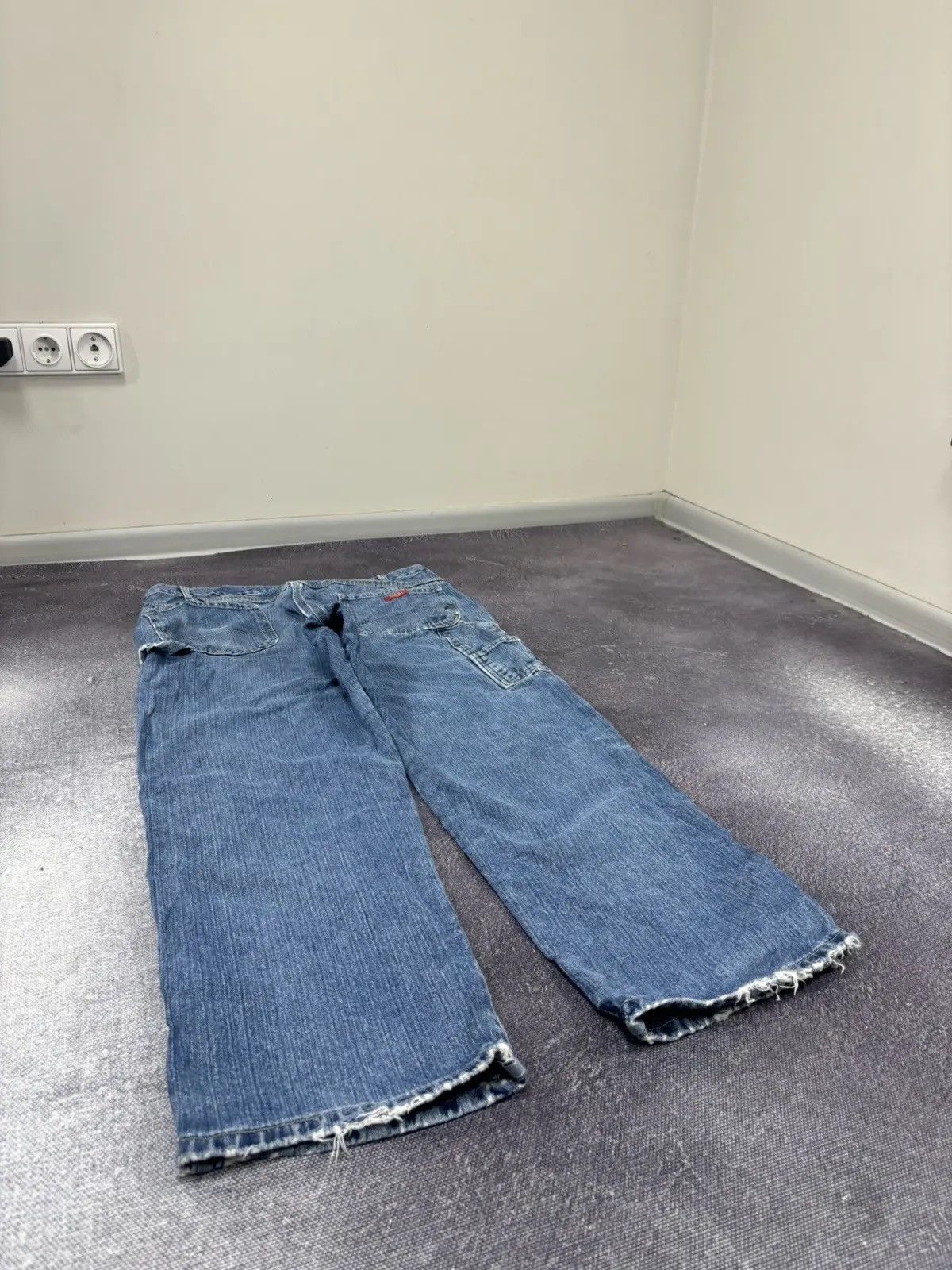 Dickies × Vintage Vintage Dickies USA Blue Work Denim Baggy Jeans Size US 38 / EU 54 - 3 Thumbnail