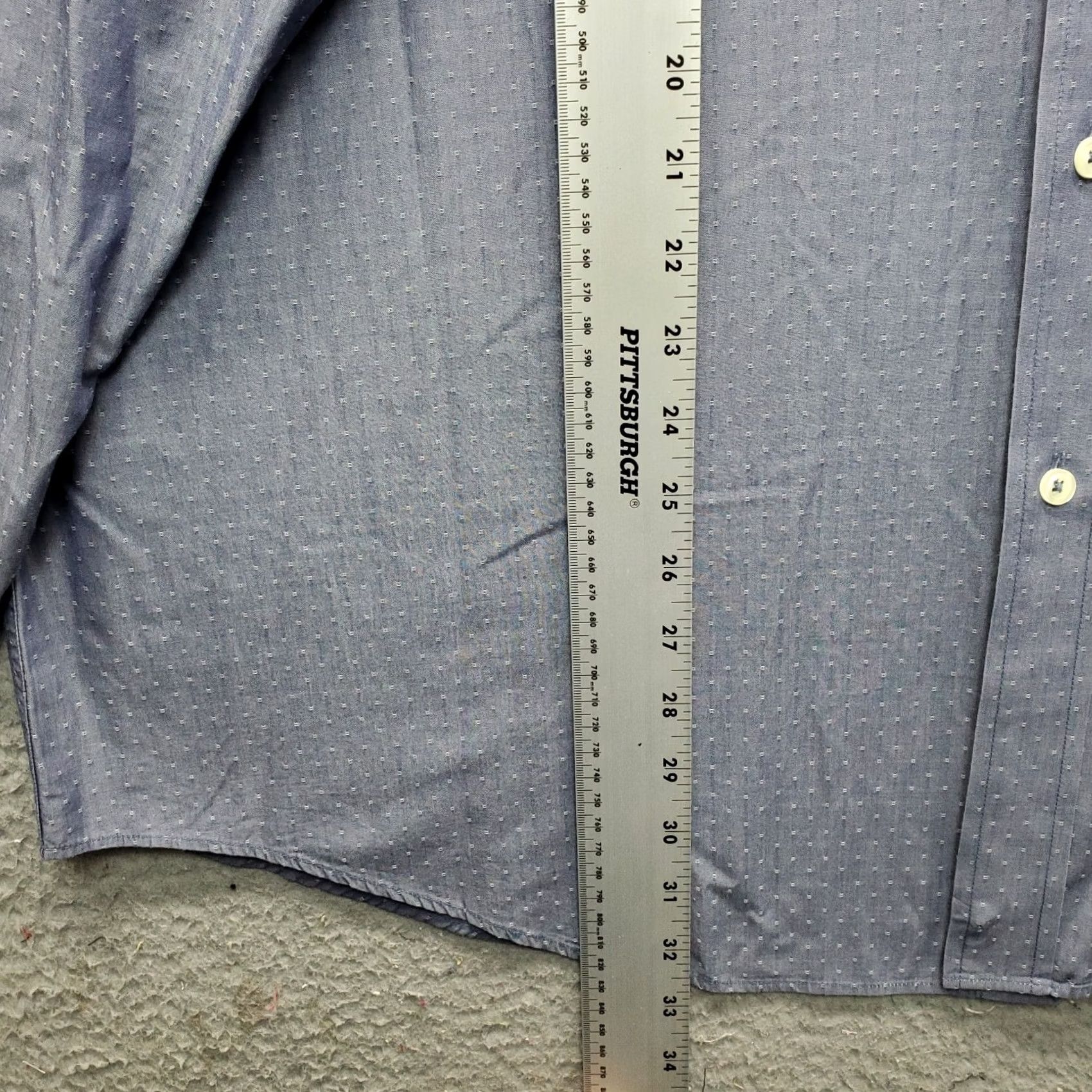 Brooks Brothers Brooks Brothers Regent Shirt Mens XXL Blue Polka Dot Long Sleeve Collared Regular Fit Button-Up Shirt Size US XXL / EU 58 / 5 - 3 Thumbnail