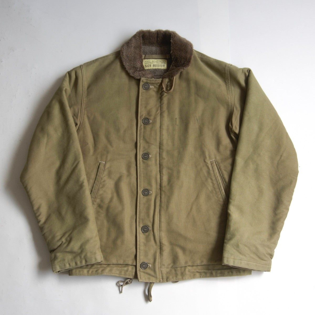 Buzz Rickson's BUZZ RICKSON N-1 Deck Jacket Jungle Cloth Patch Size M Size US M / EU 48-50 / 2 - 1 Thumbnail