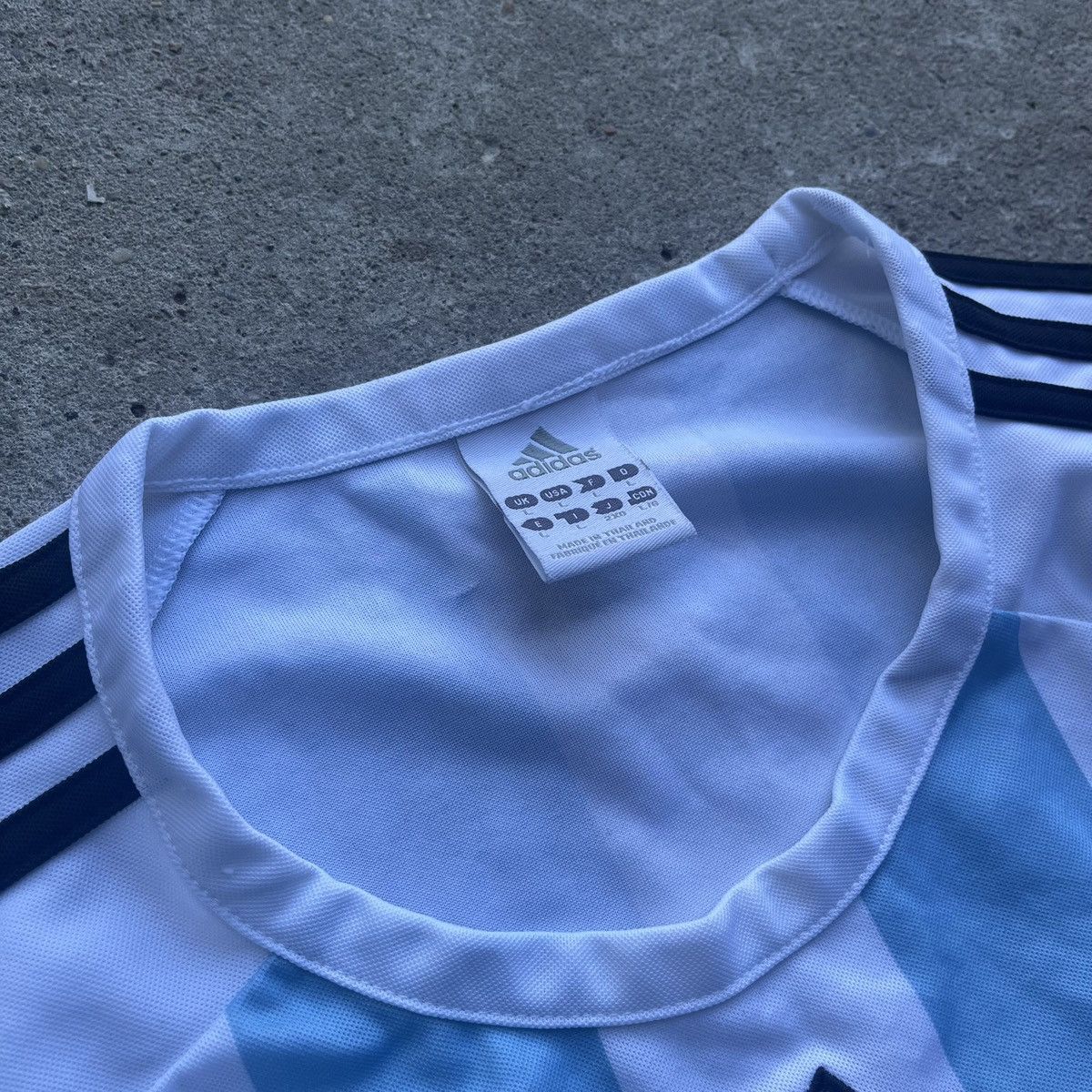 ADIDAS ARGENTINA 2006/07 HOME JERSEY TSHIRT VINTAGE