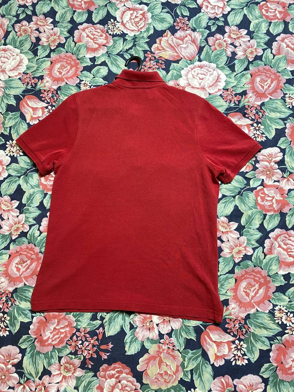 Burberry Burberry Polo Shirt M Red Short Sleeve CASUAL POLO Size US M / EU 48-50 / 2 - 17 Thumbnail