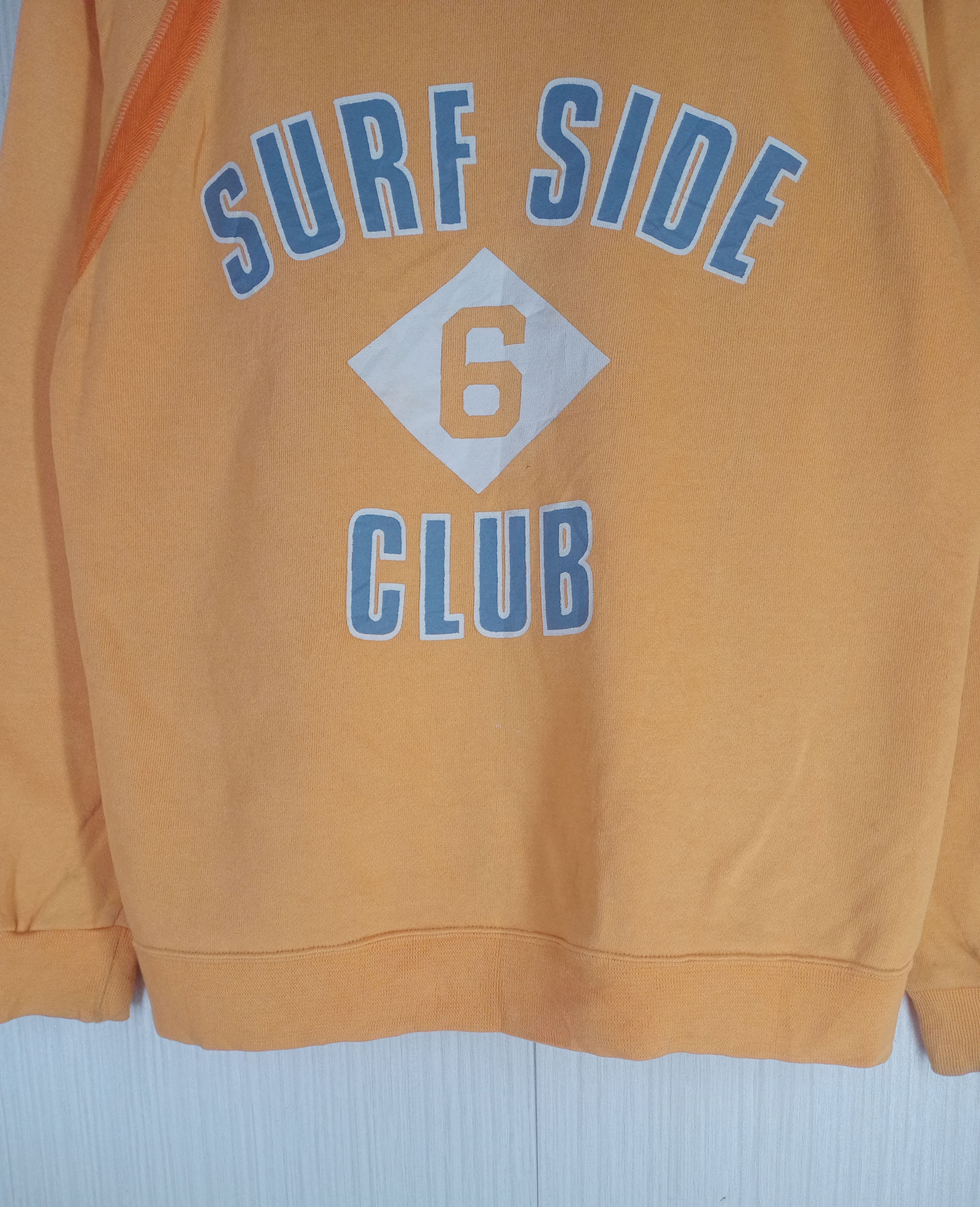 Ron Jon Surf Shop Rare Vintage 80s Lightning Bolt Surf Side Club Sweatshirt Size US M / EU 48-50 / 2 - 5 Thumbnail