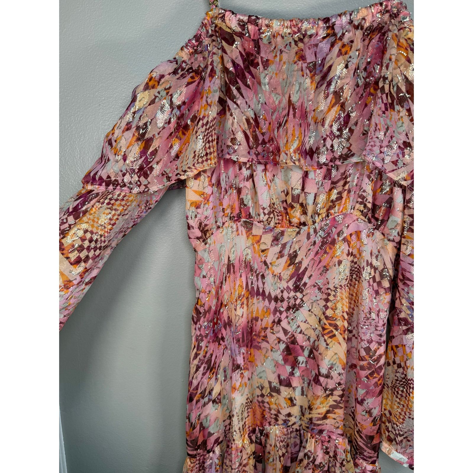 Other Dundas x Revolve Luna Maxi Dress in Optic Geo $500 size S Size S / US 4 / IT 40 - 10 Thumbnail