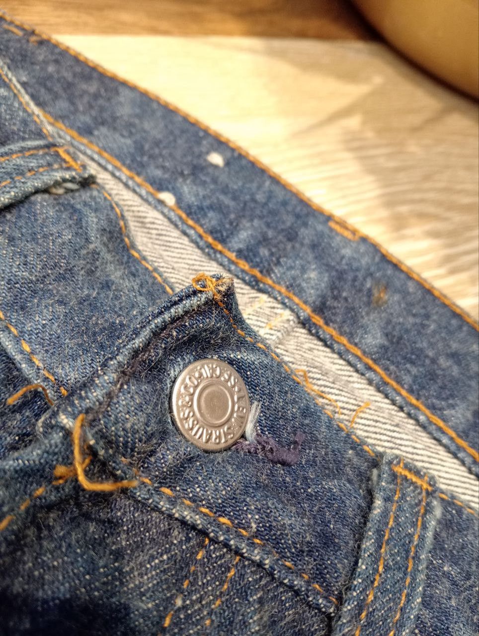 Levi's Vintage Clothing RARE LEVI'S VINTAGE 501XX BLUE DENIM JEANS - SIZE 33 Size US 33 - 8 Thumbnail