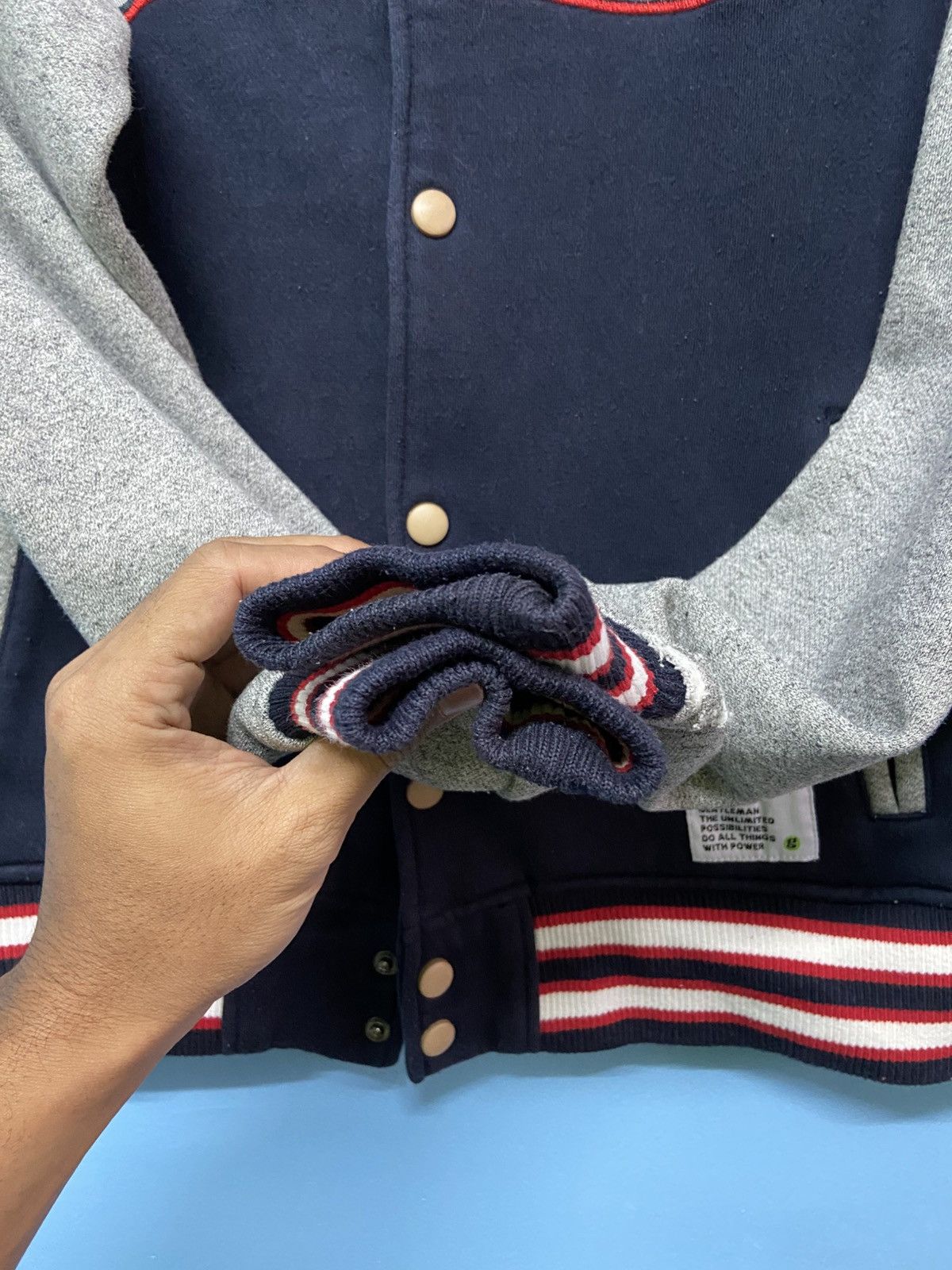 Japanese Brand Groover grand (2002) varsity Size US L / EU 52-54 / 3 - 6 Thumbnail