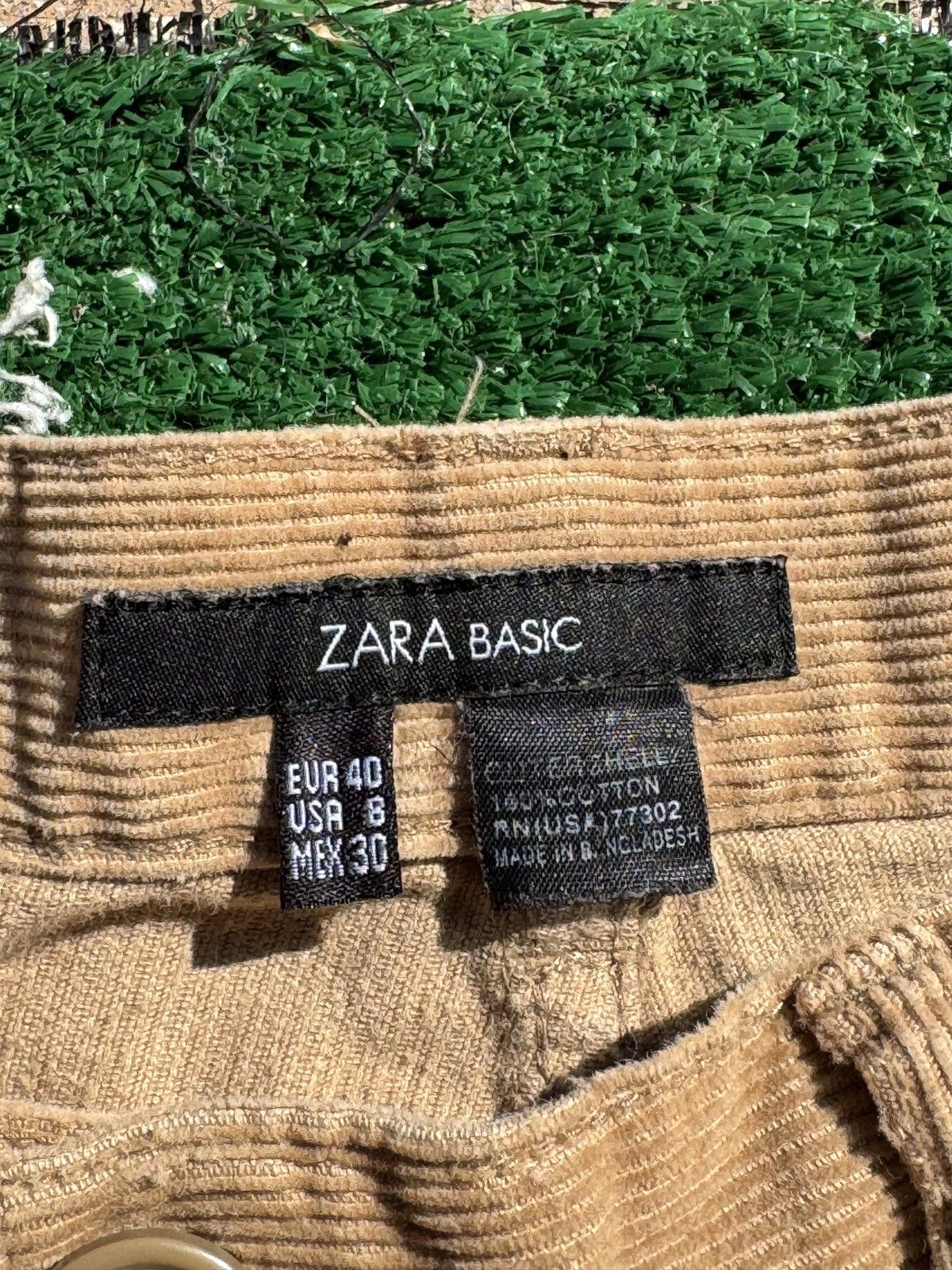 Zara Beige Zara Basic Pants Size 30" / US 8 / IT 44 - 2 Thumbnail