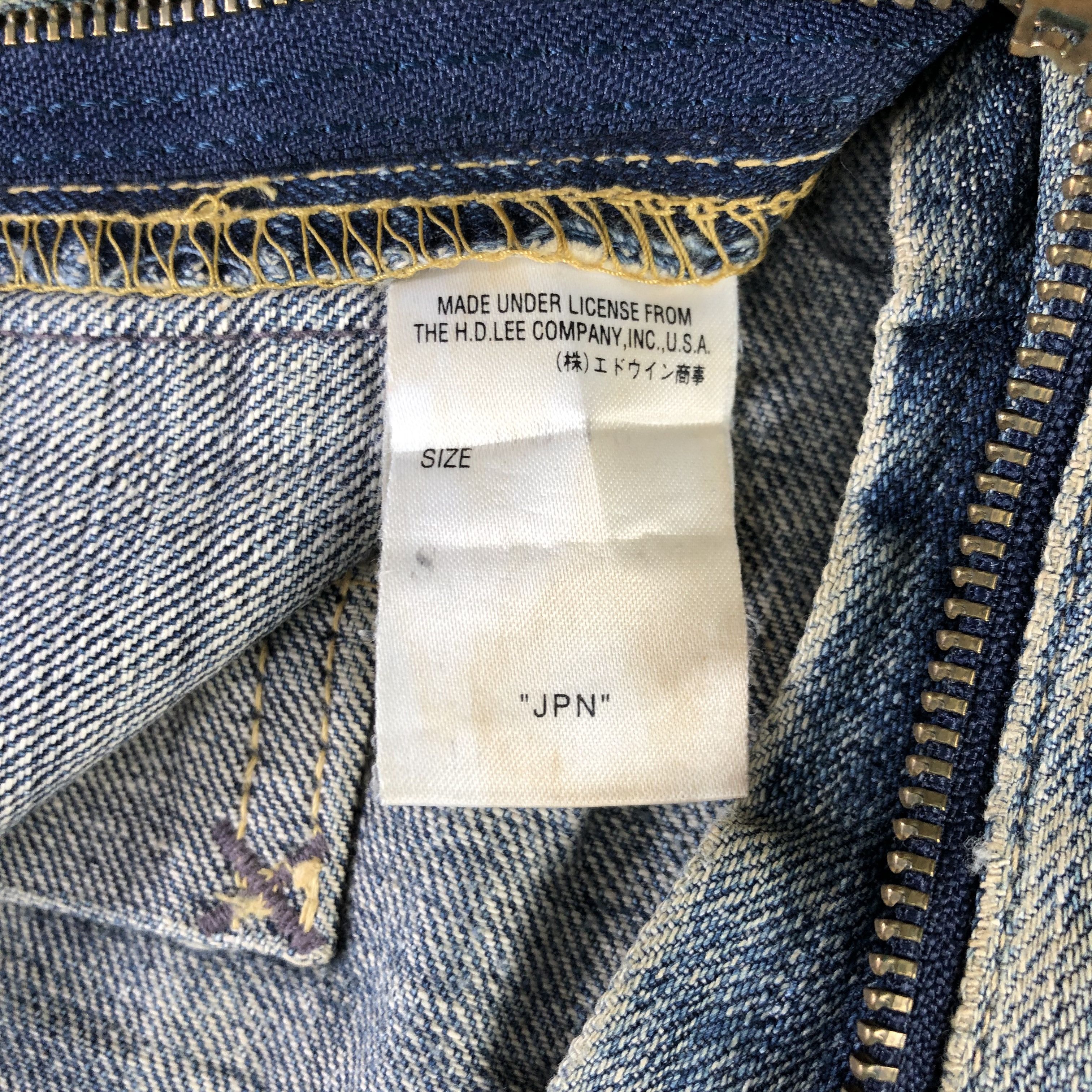 Lee Vintage Lee Jeans-J3612 Size US 30 / EU 46 - 11 Thumbnail