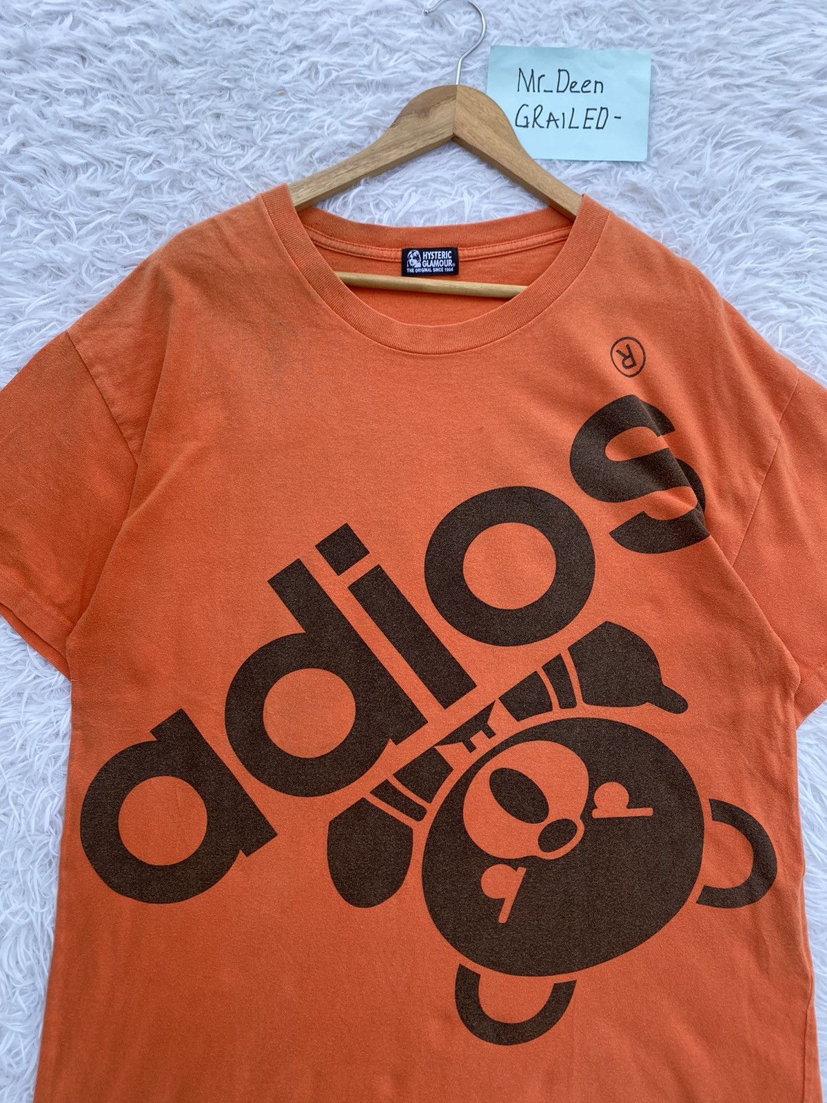 Hysteric Glamour Rare Hysteric Glamour “adios” Tshirt Size US L / EU 52-54 / 3 - 5 Thumbnail