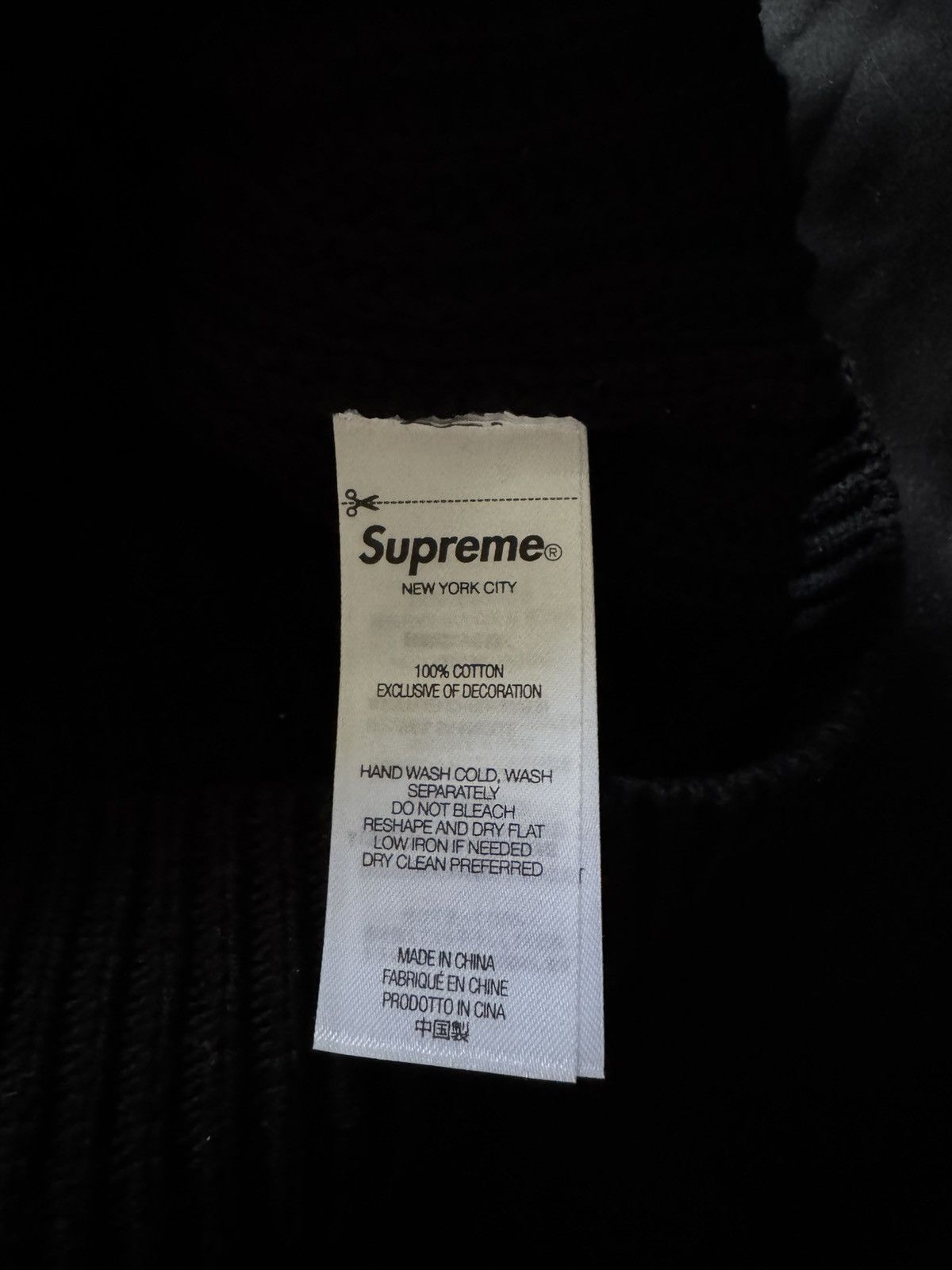 Supreme Supreme knit sweater black size medium Size US M / EU 48-50 / 2 - 13 Thumbnail