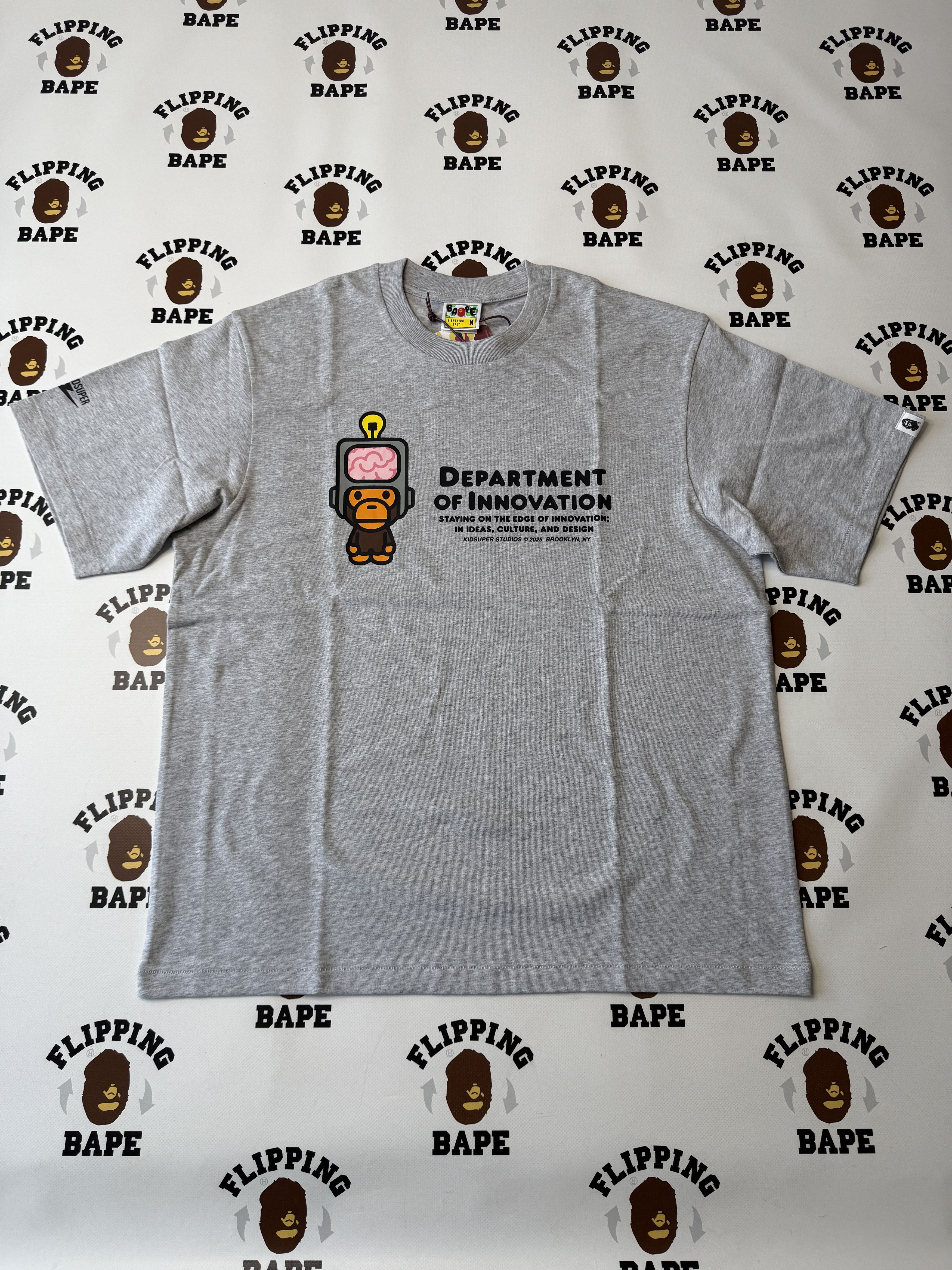 Bape BAPE X KIDSUPER MILO GRAPHIC TEE Size US M / EU 48-50 / 2 - 1 Thumbnail