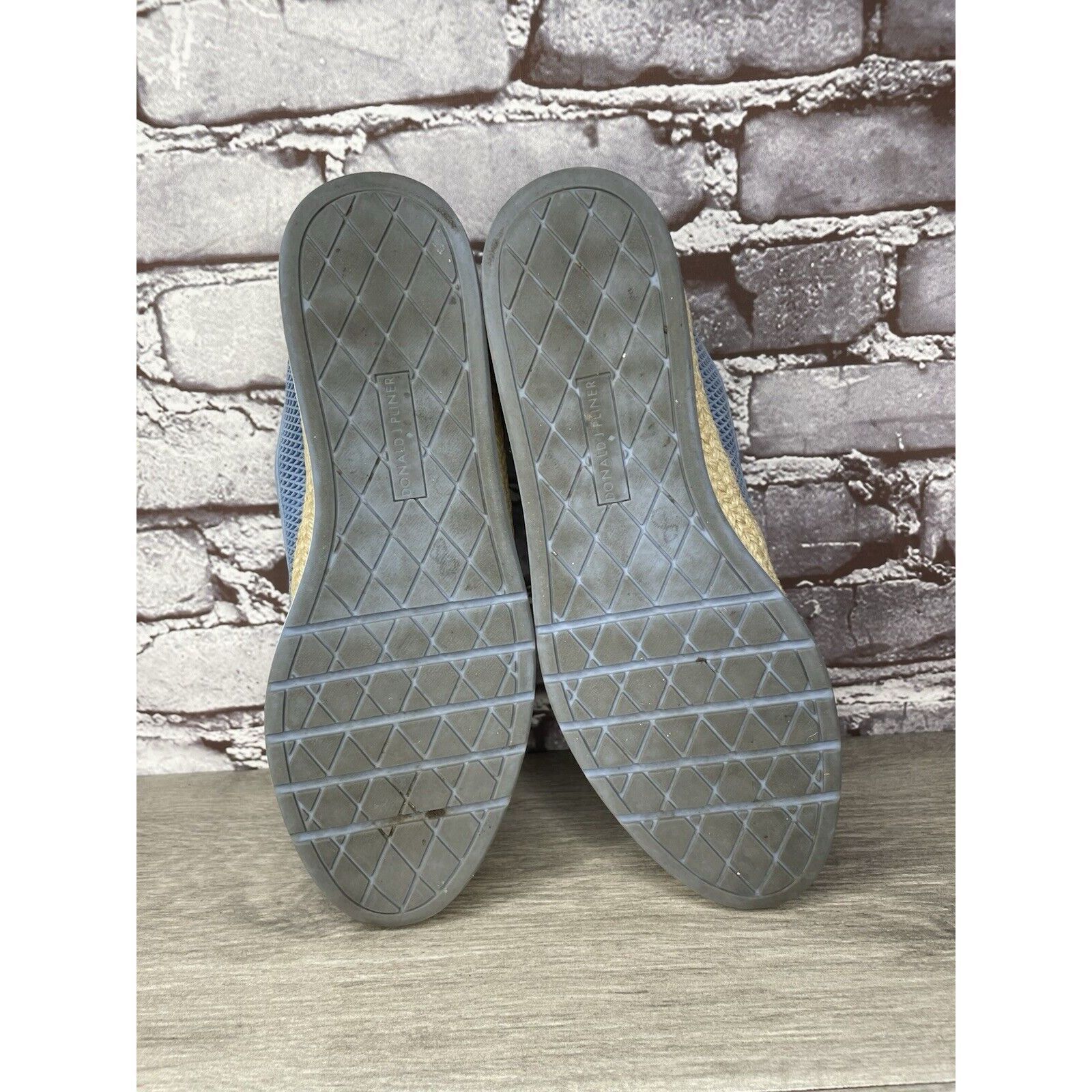 Donald Pliner Donald J Pliner Palm Lagoon Blue Leather Espadrille Shoes Wo Size US 10 / IT 40 - 12 Thumbnail