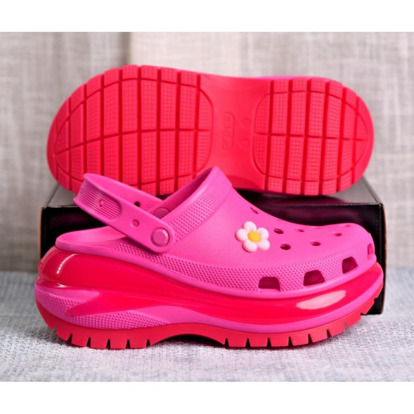 Crocs Crocs Mega Crush Clog Unisex NWT | Color: Juice | 9826367 Size US 10 / IT 40 - 2 Thumbnail