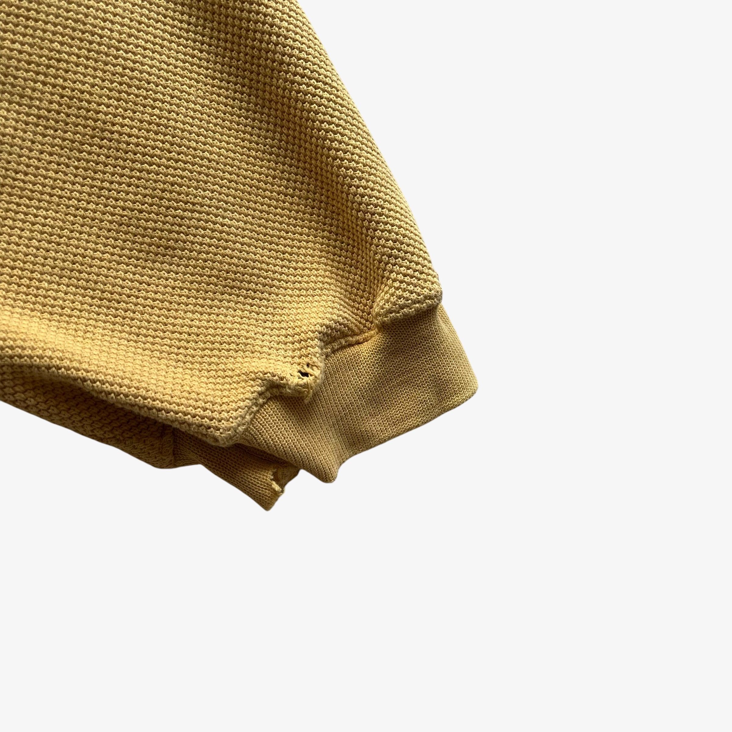 Yves Saint Laurent Vintage 90s Men's Yves Saint Laurent Yellow Rugby Shirt Size US M / EU 48-50 / 2 - 5 Thumbnail