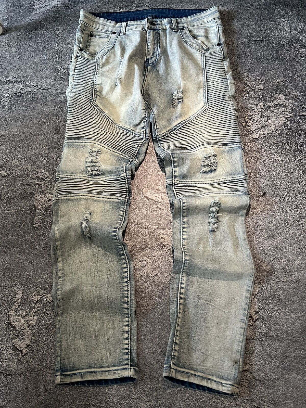 Japanese Brand SWAG Archive Niche Draped Slim / Japanese Vibe Grunge 90s Size US 32 / EU 48 - 1 Thumbnail