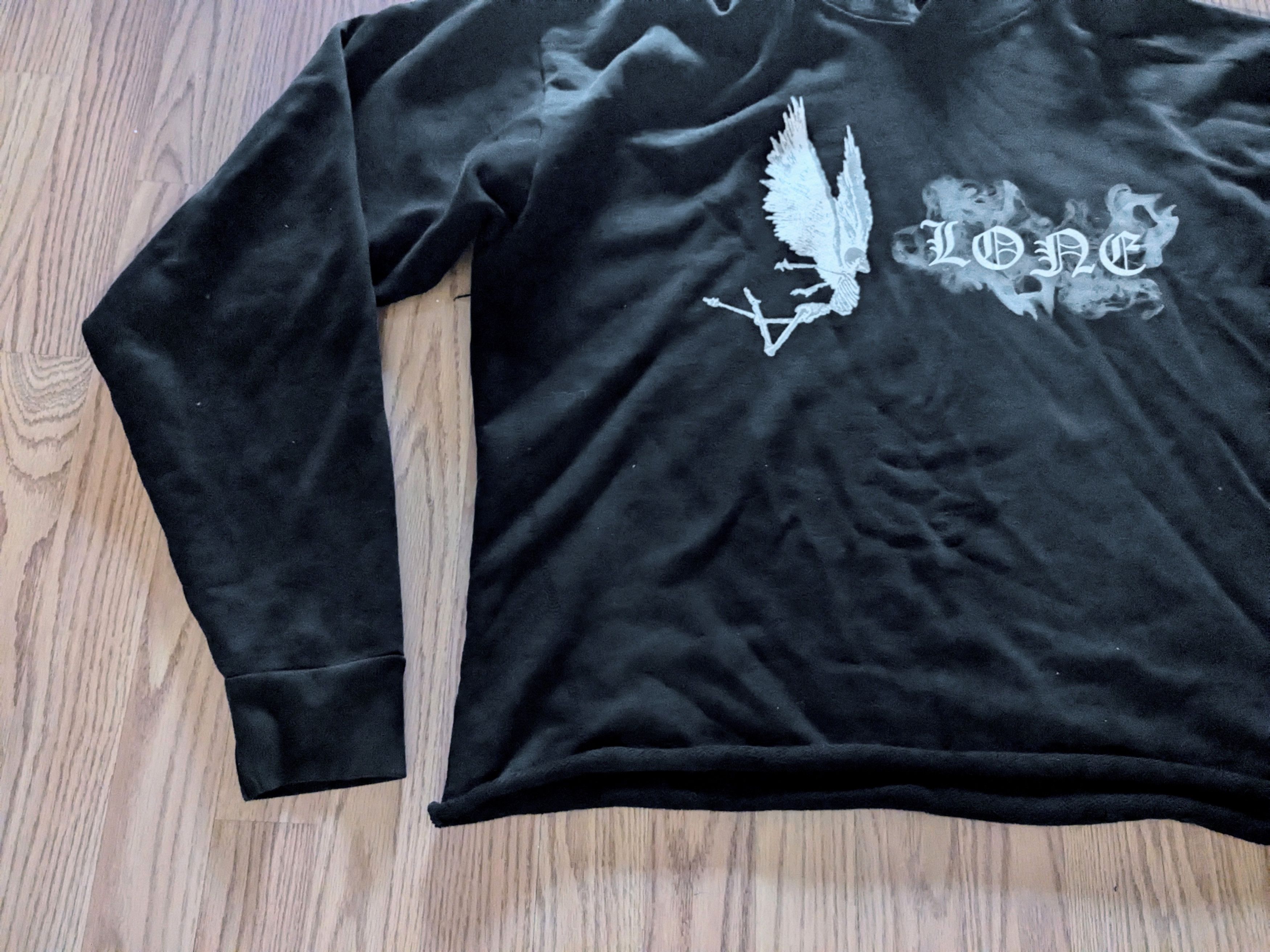 Vlone Vlone Smoke Hoodie Black Large ASAP Bari Ian Connor Size US L / EU 52-54 / 3 - 3 Thumbnail