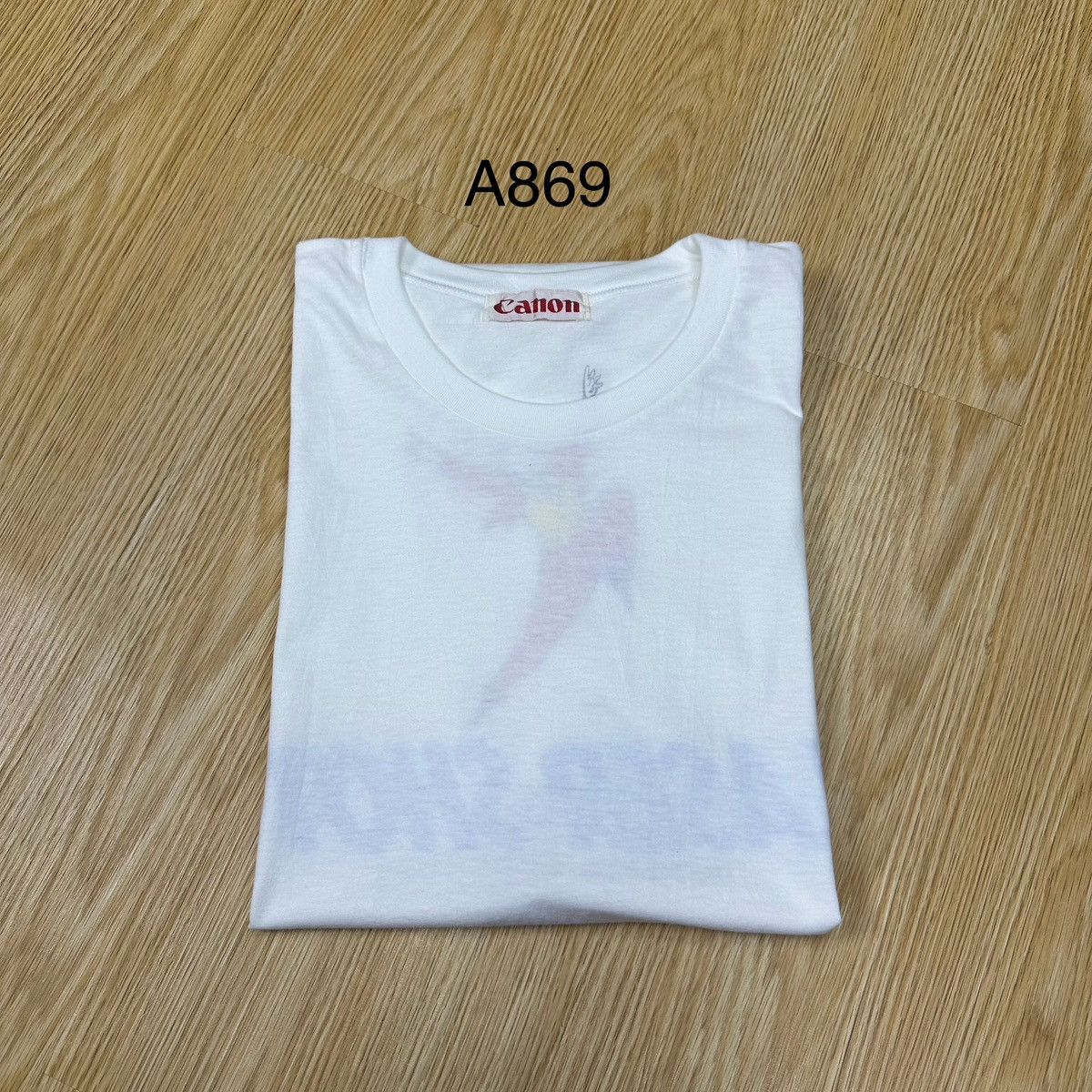 Canon Vintage 80s Canon Laser Shot Tshirt A869 Size US M / EU 48-50 / 2 - 12 Thumbnail